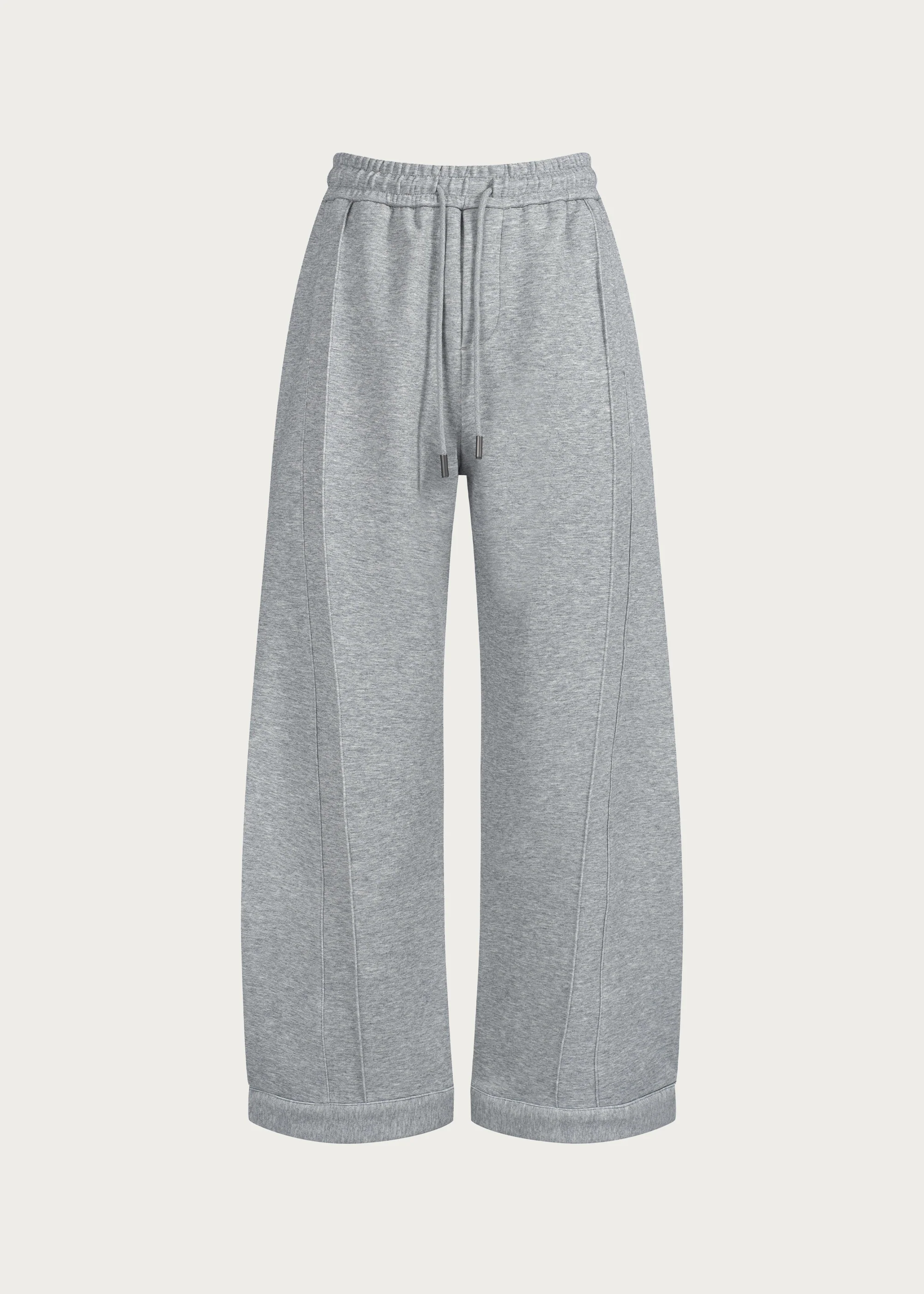 3D-Cut Casual Sweatpants Grey