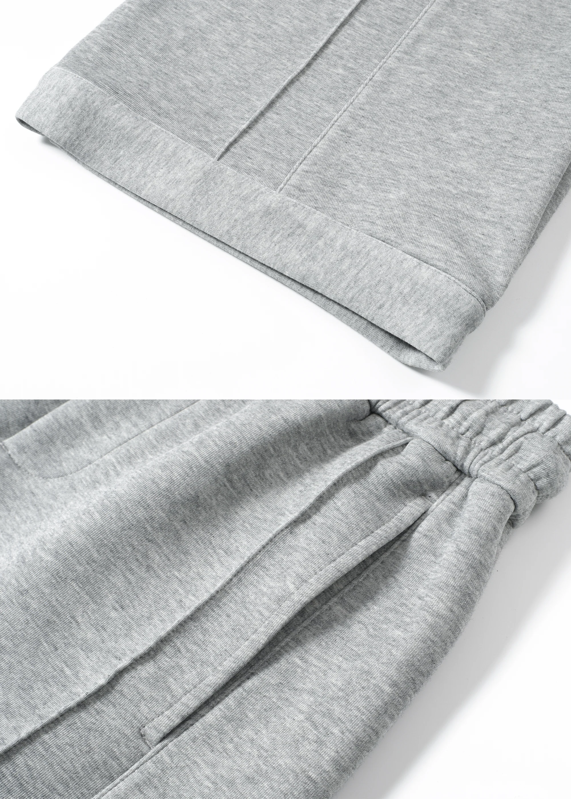 3D-Cut Casual Sweatpants Grey - Image 4