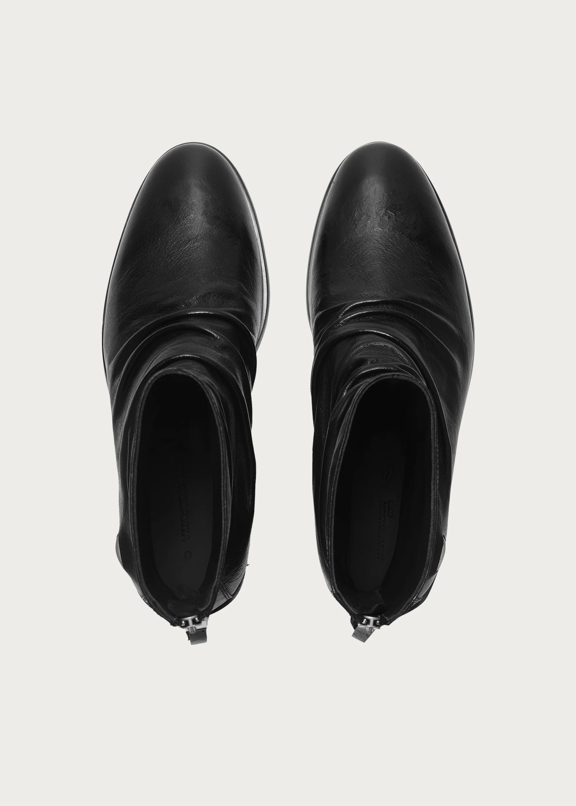 Ankle boots Ruched Full-Grain Horsehide - Image 5