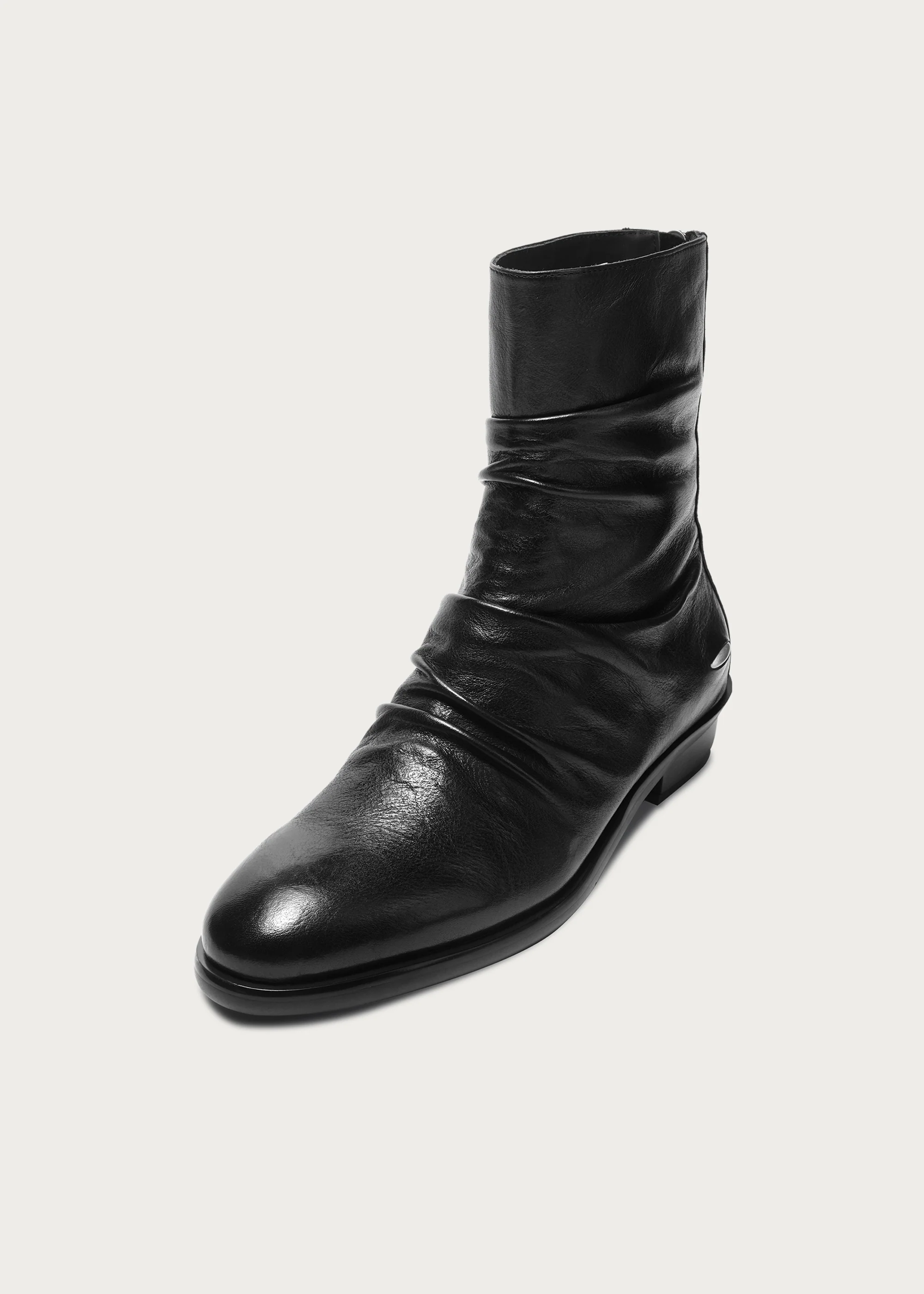 Ankle boots Ruched Full-Grain Horsehide - Image 6