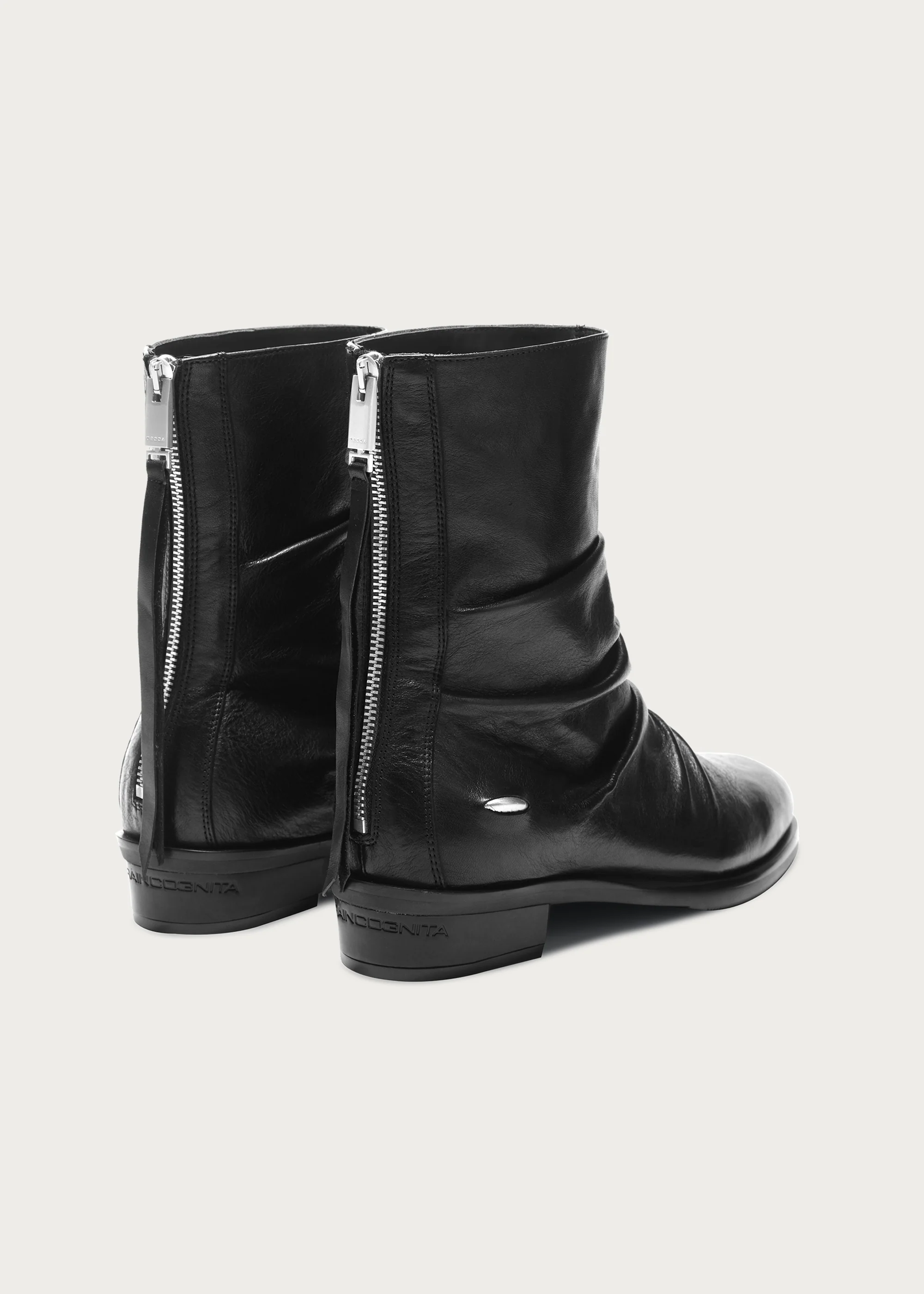 Ankle boots Ruched Full-Grain Horsehide - Image 9