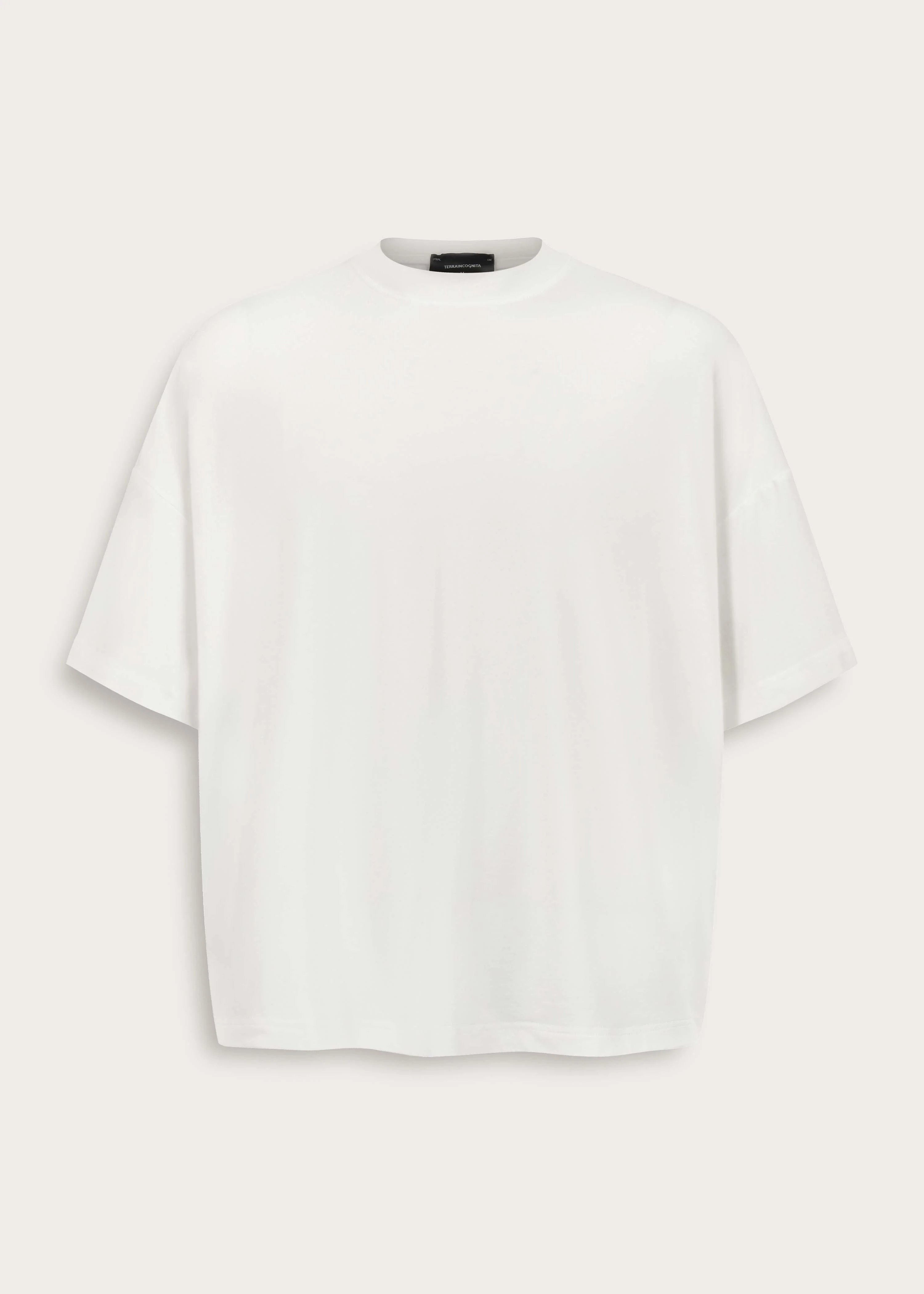 Basic Relaxed-Fit Short-Sleeve T-Shirt White