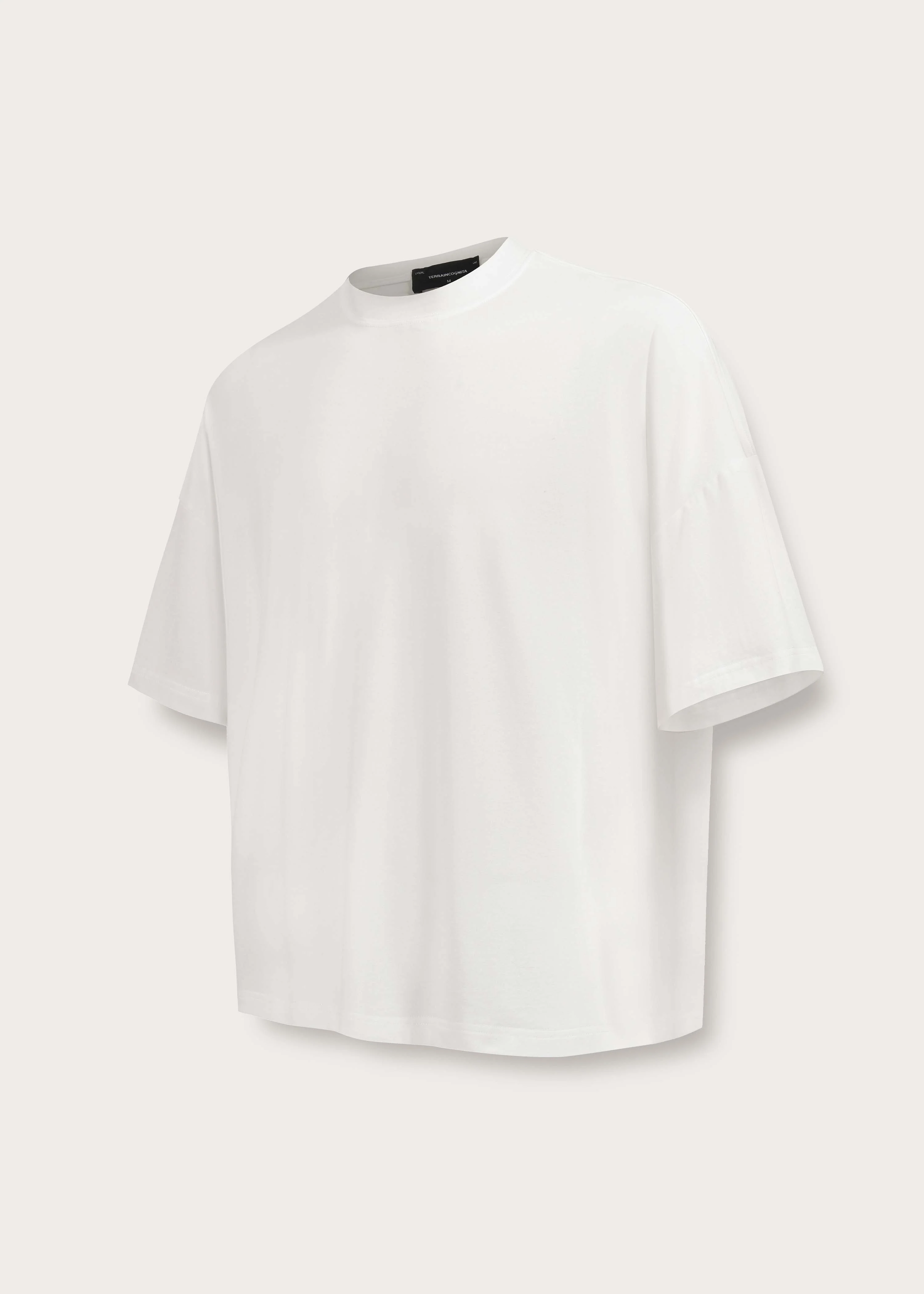 Basic Relaxed-Fit Short-Sleeve T-Shirt White - Image 4