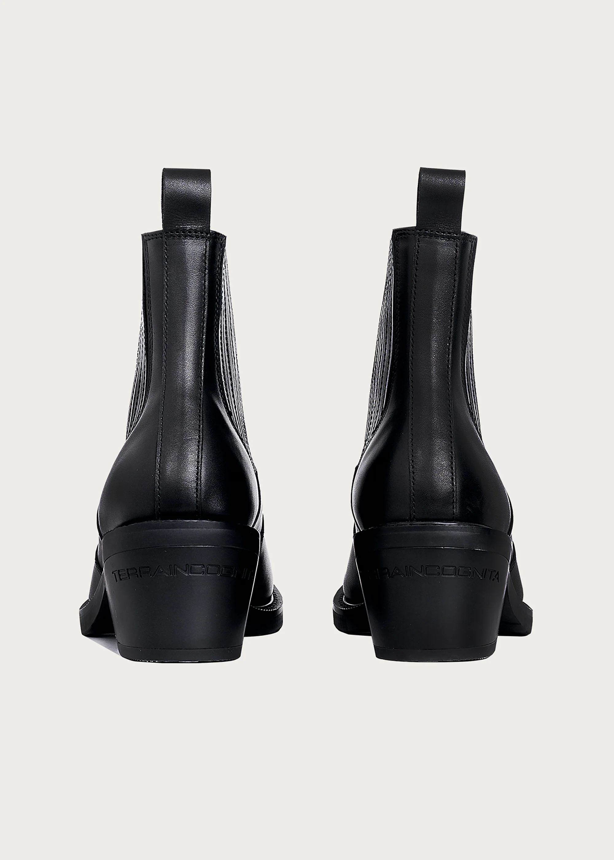 Chelsea boots Pointed-toe Calfskin Obsidian black - Image 10