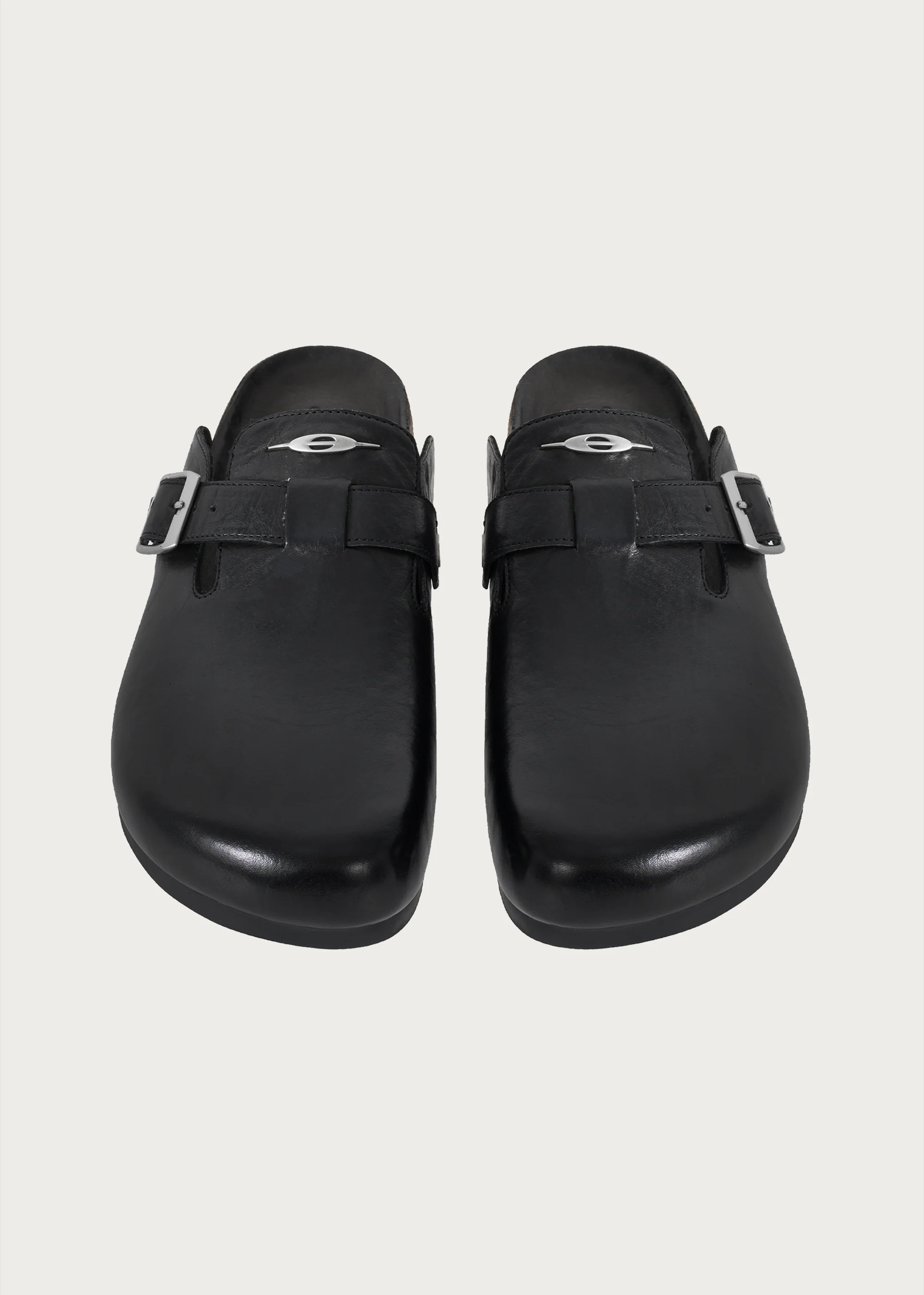 Clogs horsehide Black - Image 4