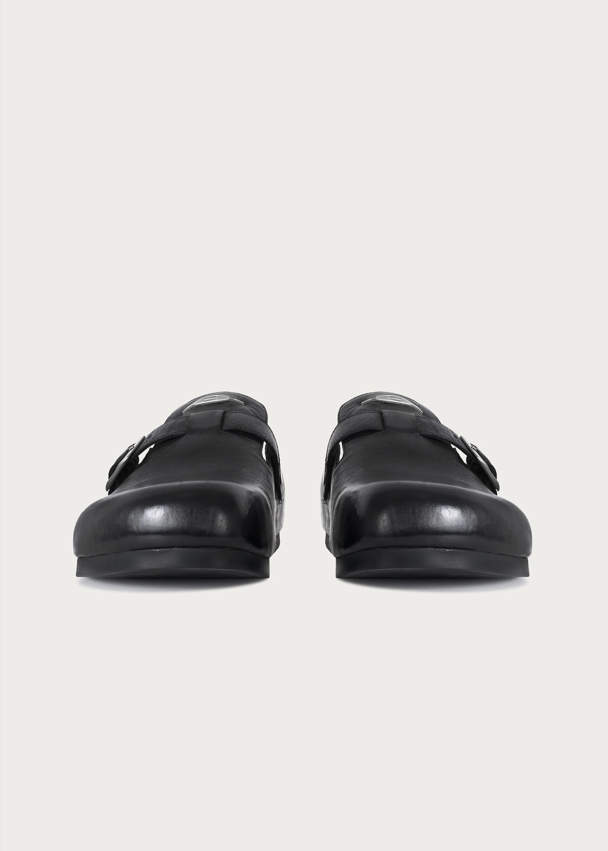 Clogs horsehide Black - Image 8
