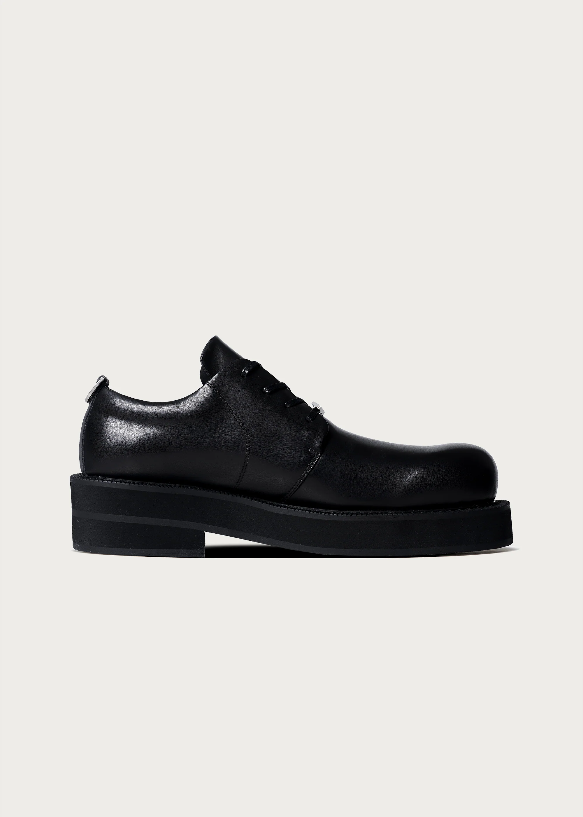 Derby shoes thick-soled Black - Image 5