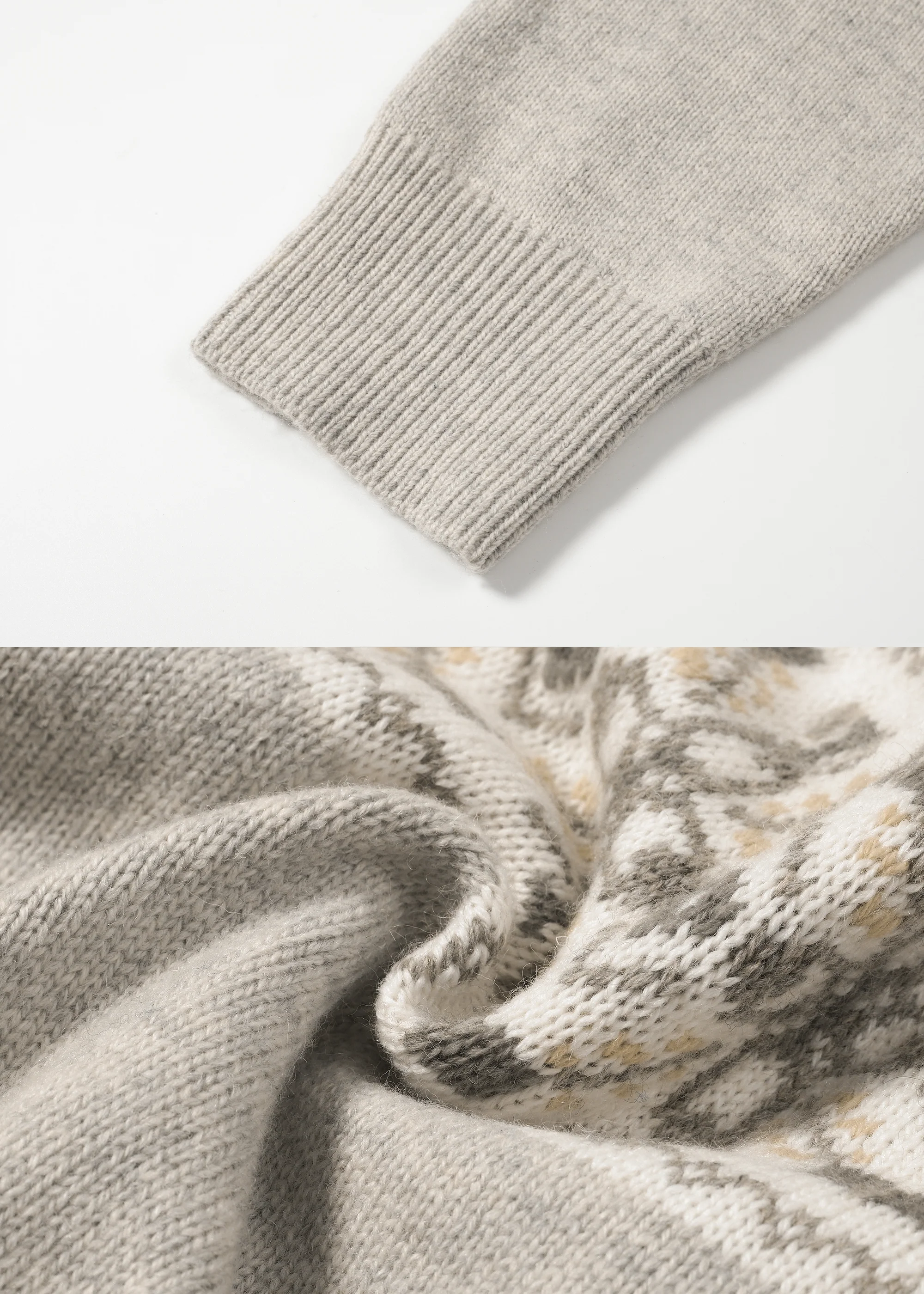 Fair Isle Jacquard Wool-Blend Cardigan - Image 4