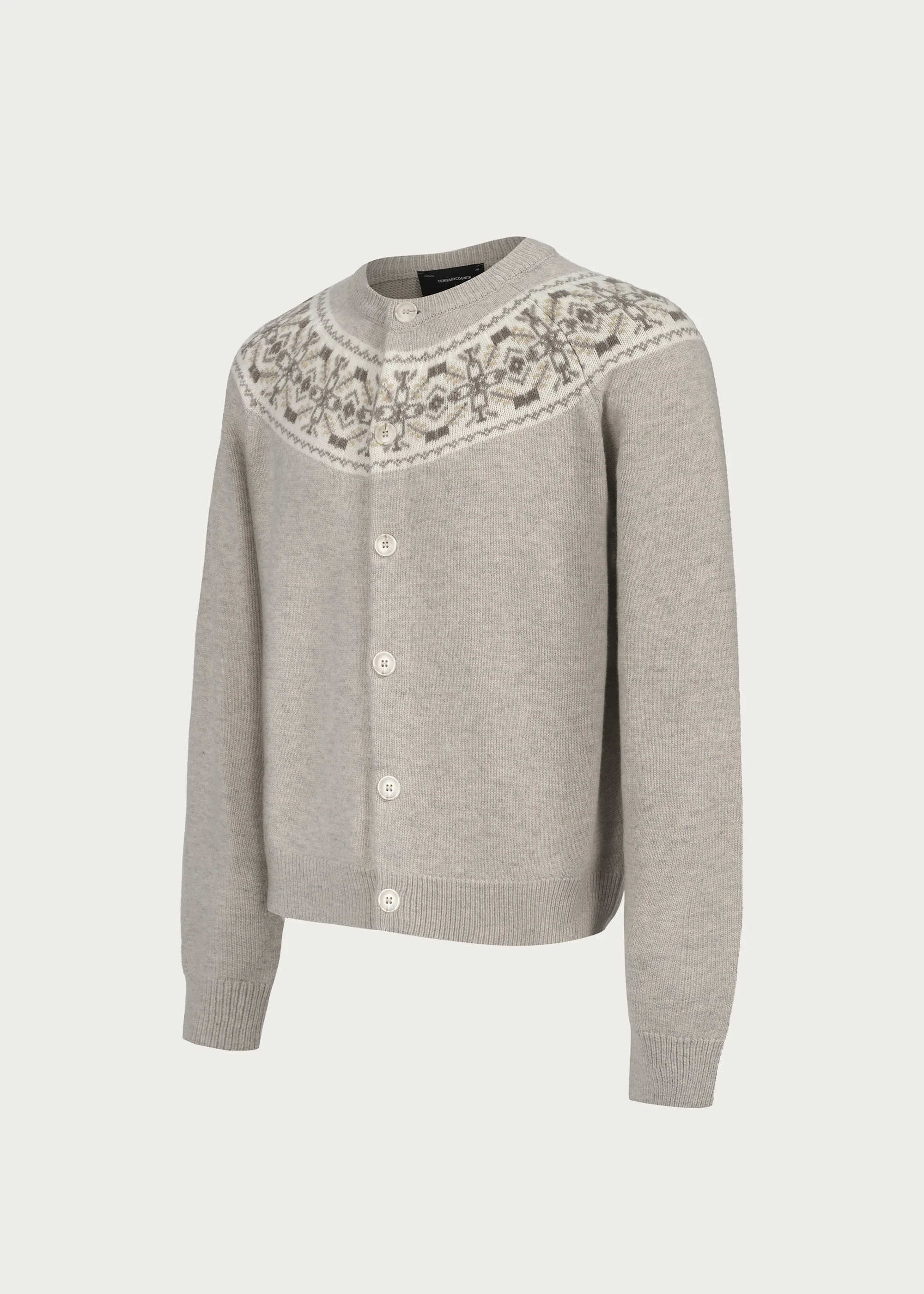 Fair Isle Jacquard Wool-Blend Cardigan - Image 5