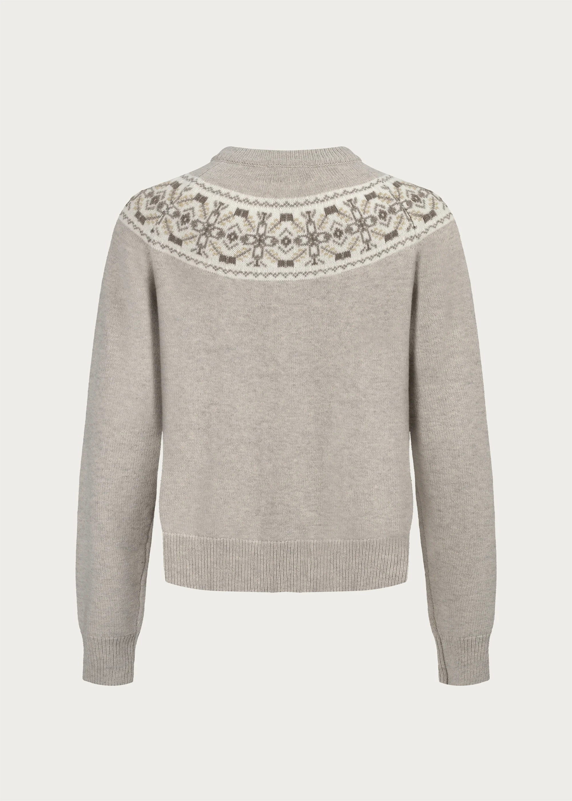 Fair Isle Jacquard Wool-Blend Cardigan - Image 6