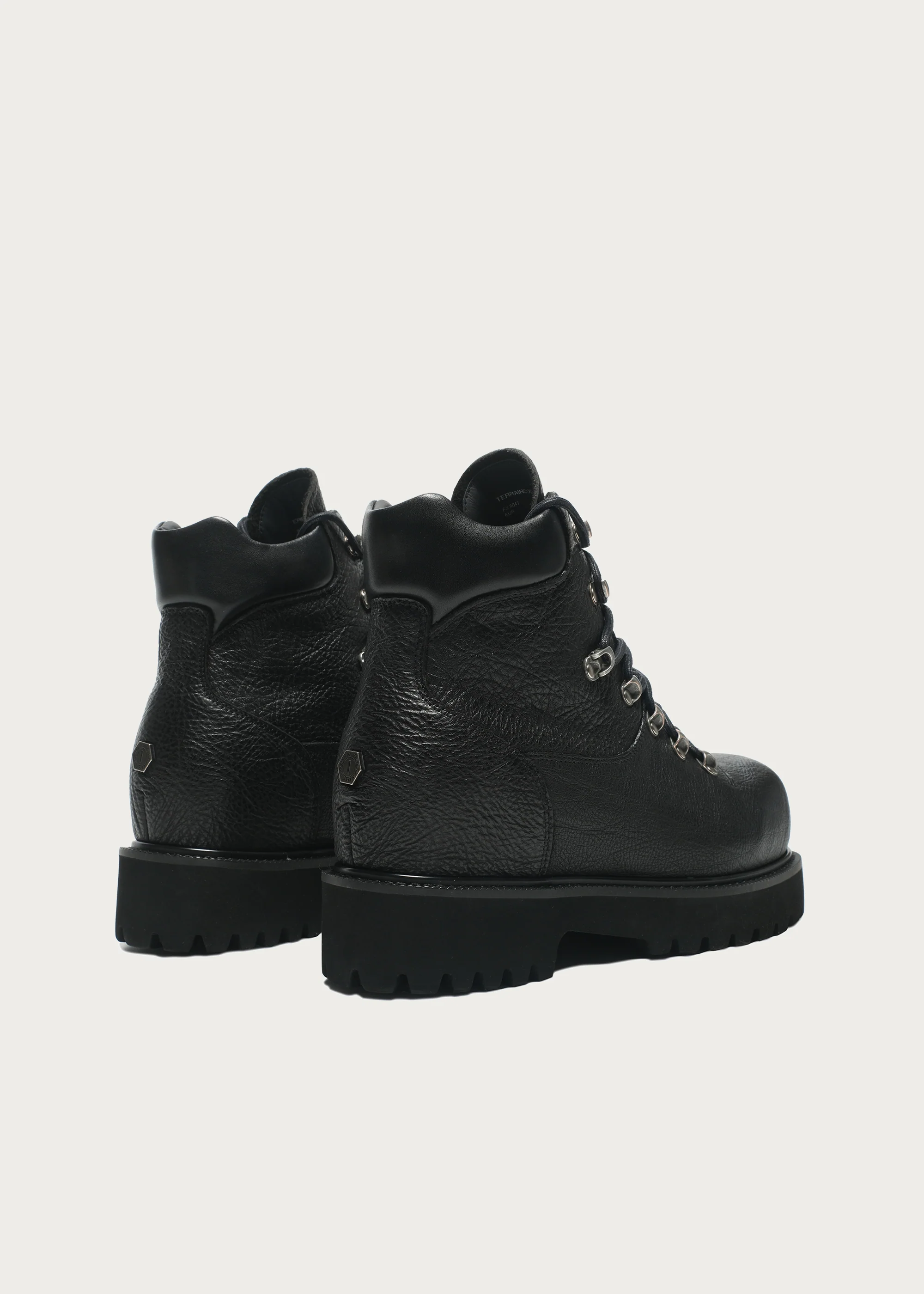 Hiking Work Style Fashion boots Black - Image 5