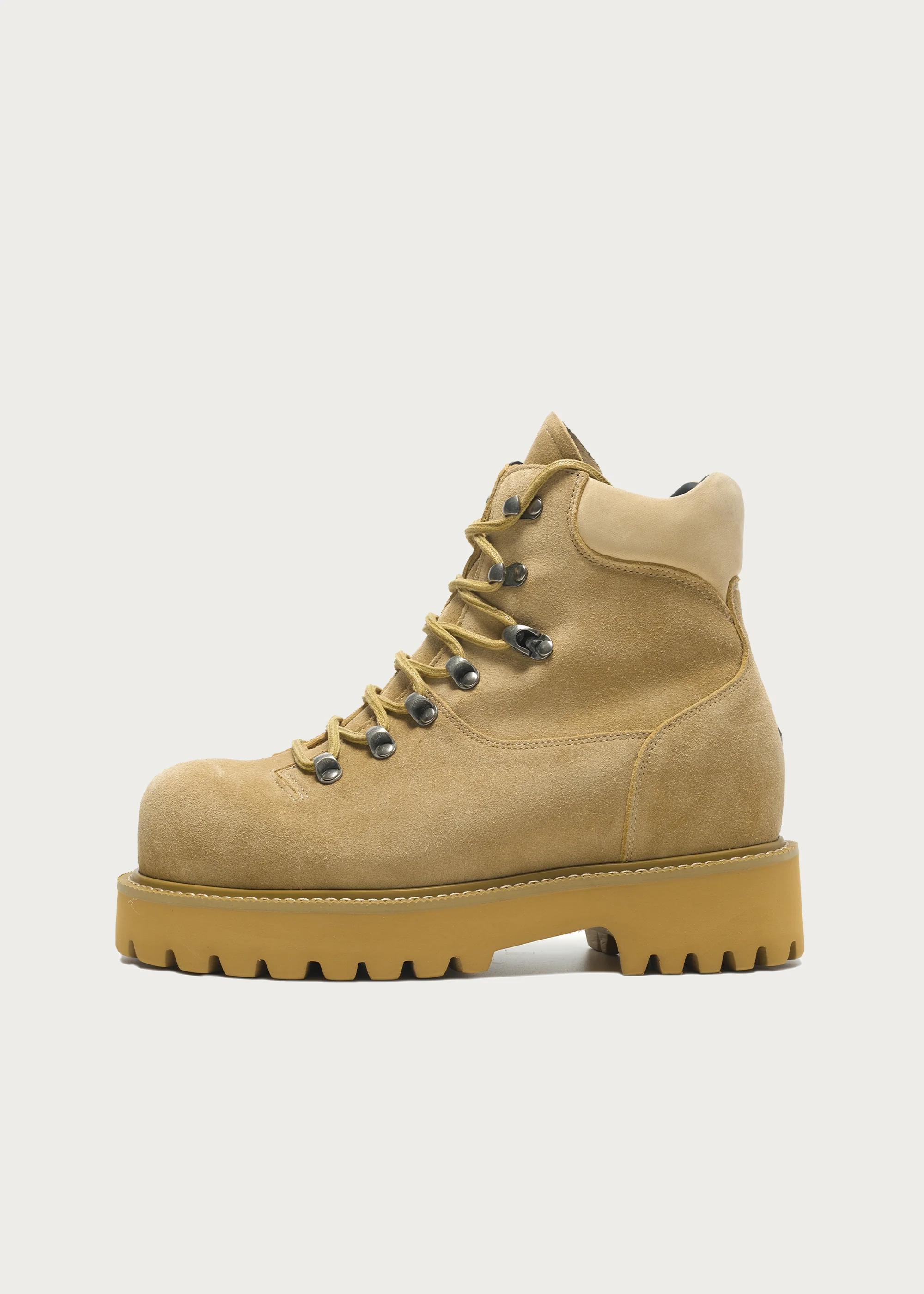 Hiking Work Style Fashion boots Khaki
