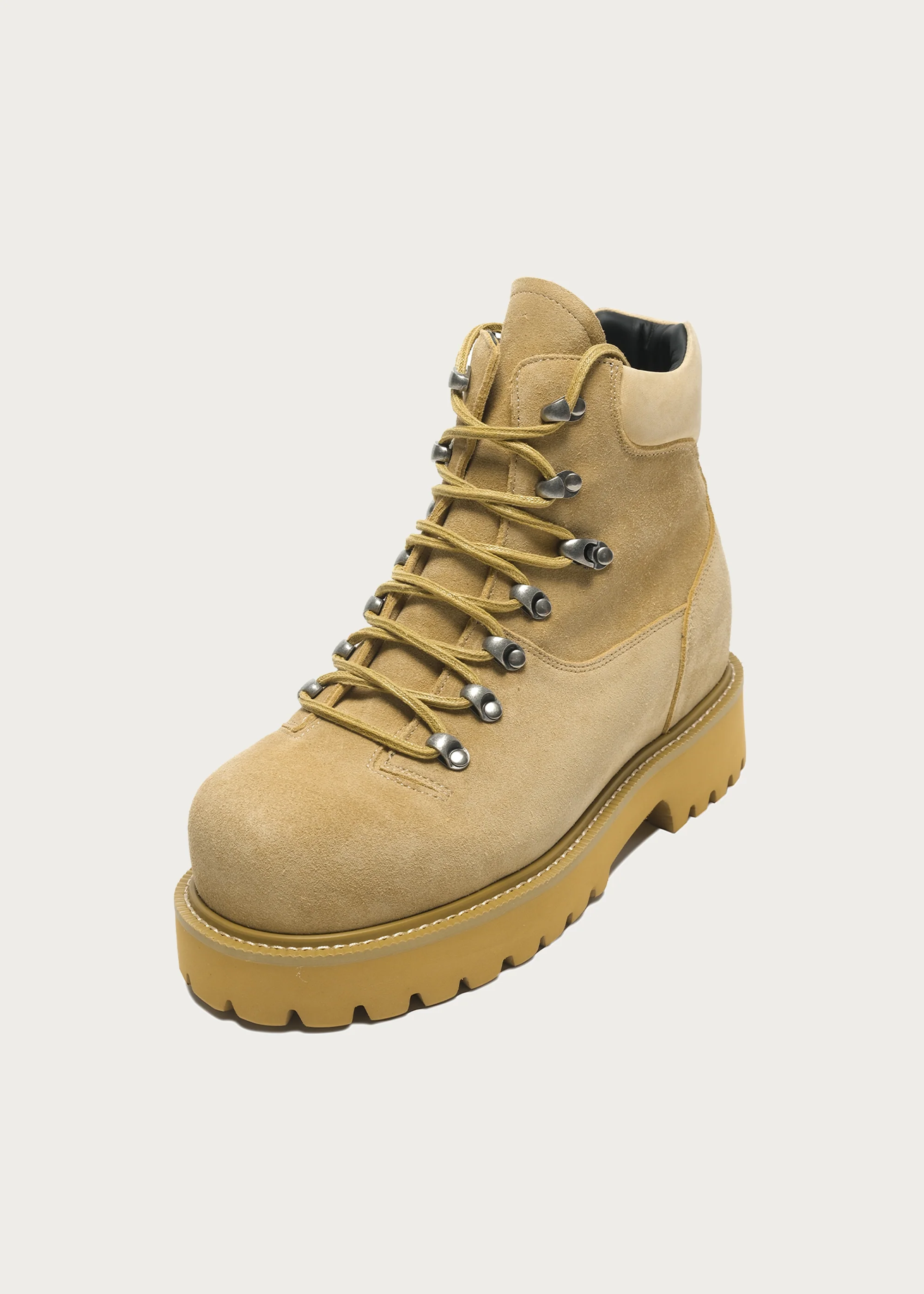 Hiking Work Style Fashion boots Khaki - Image 4