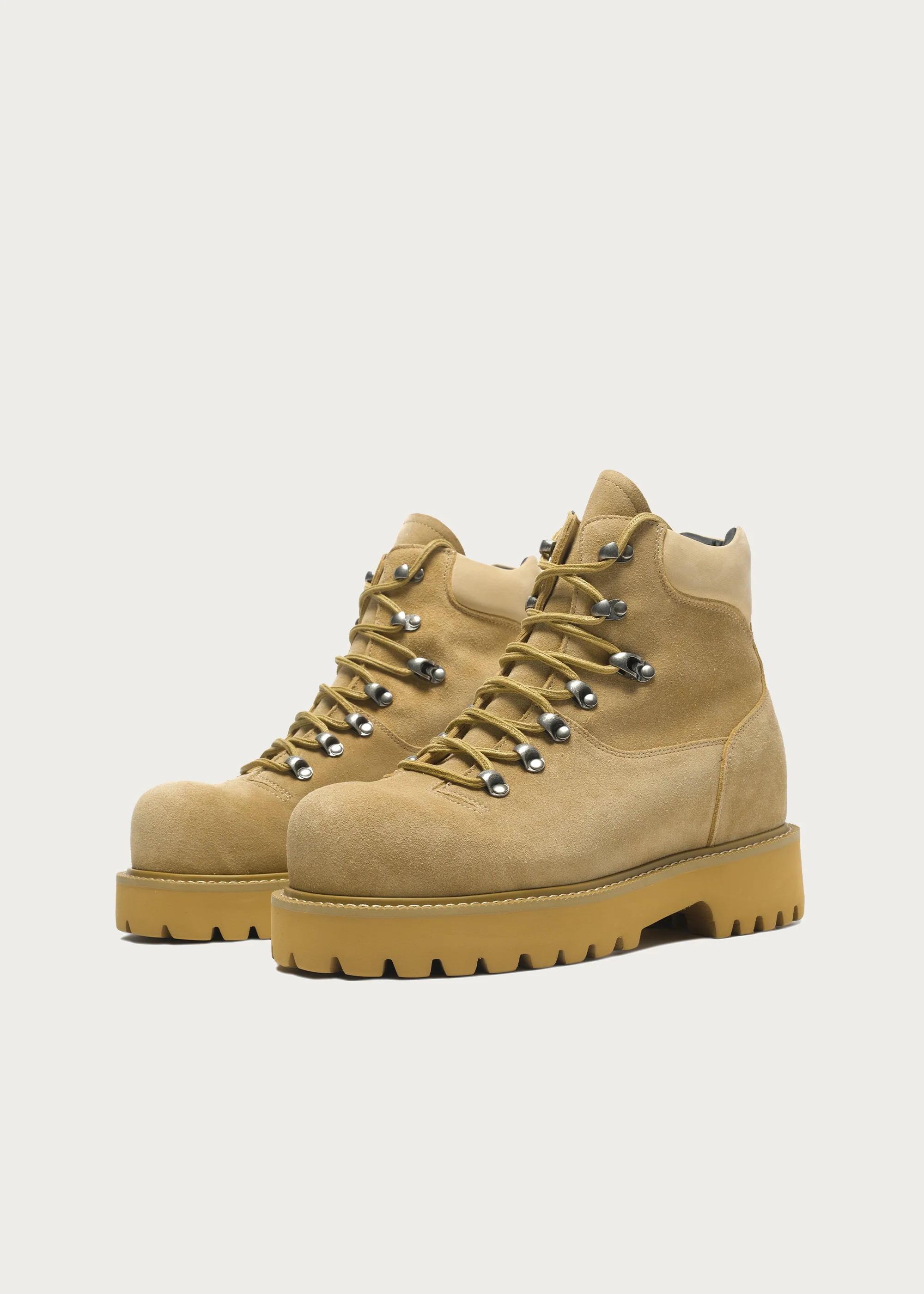 Hiking Work Style Fashion boots Khaki - Image 5