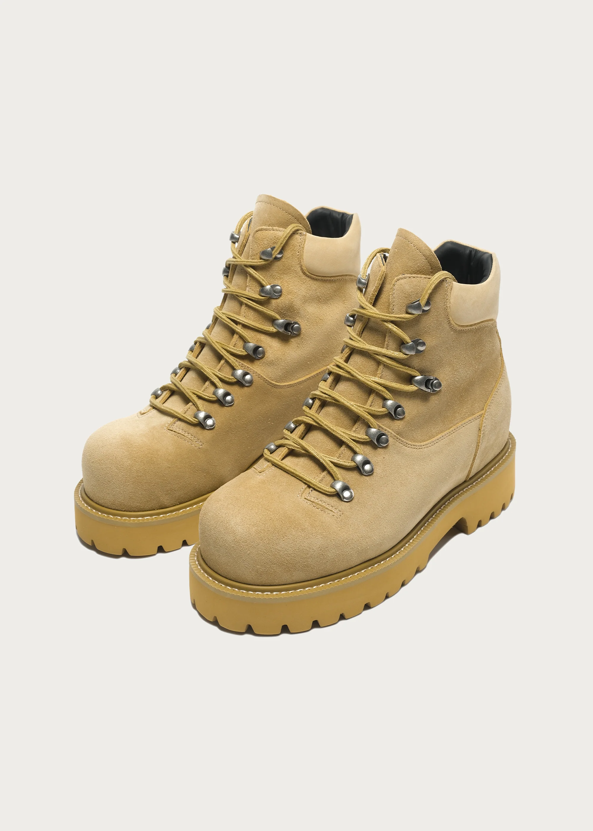 Hiking Work Style Fashion boots Khaki - Image 7