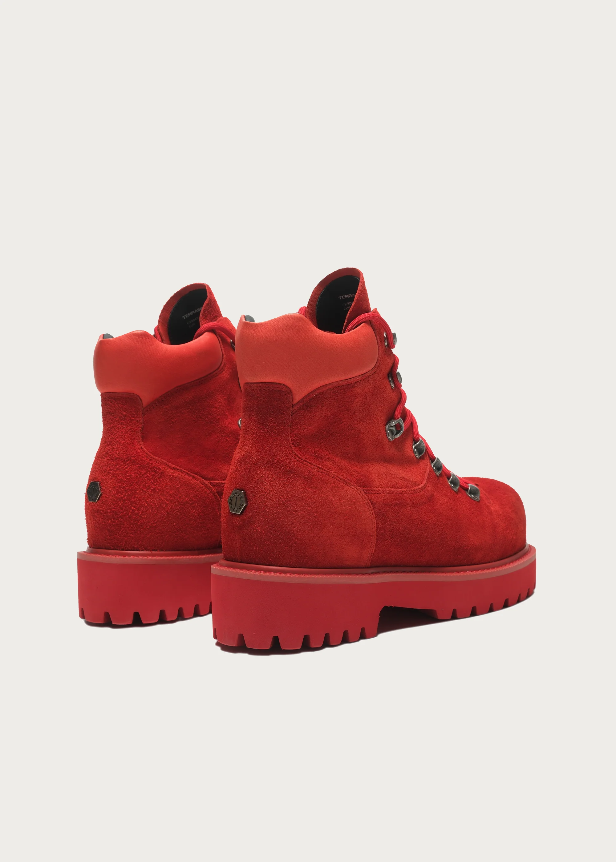 Hiking Work Style Fashion boots Red - Image 6