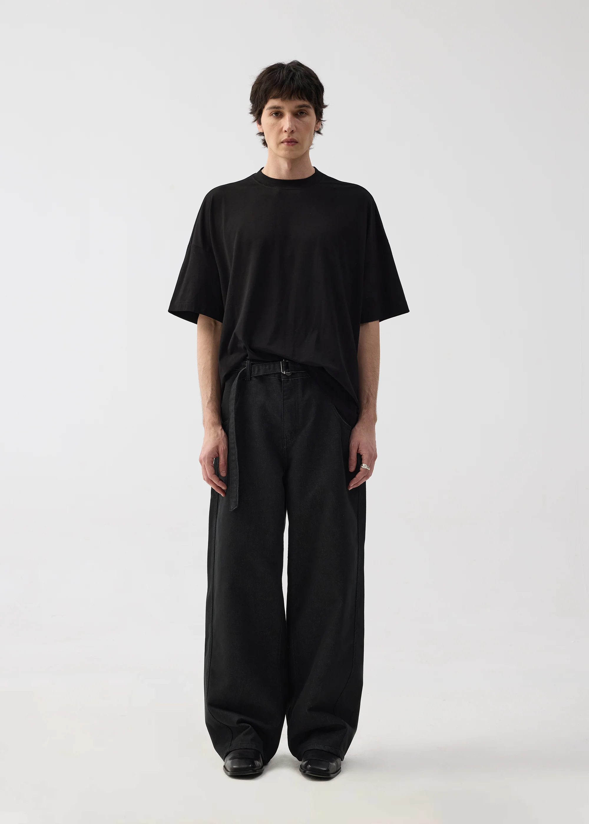 Jeans with Adjustable Waistband - Image 2