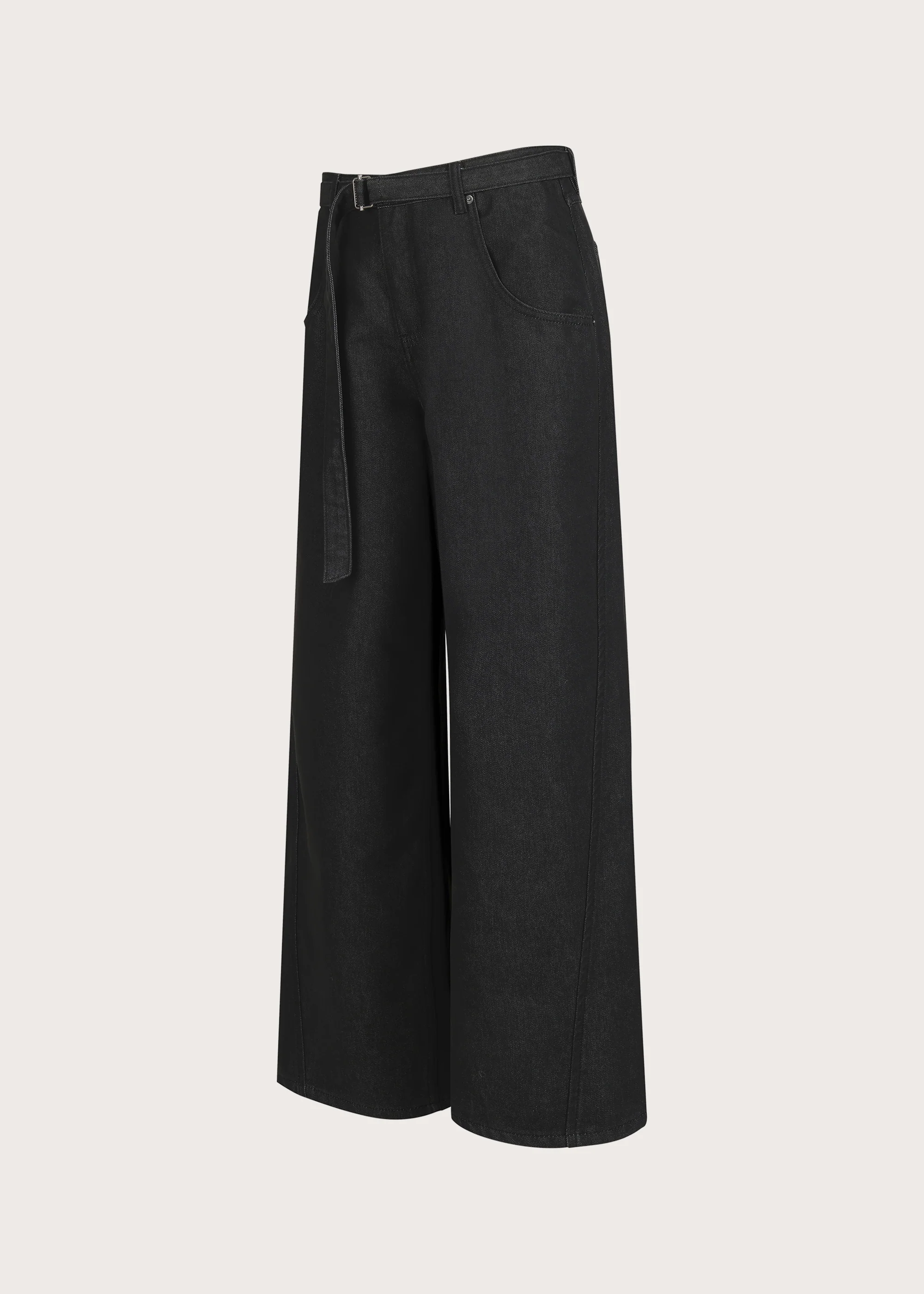 Jeans with Adjustable Waistband - Image 3