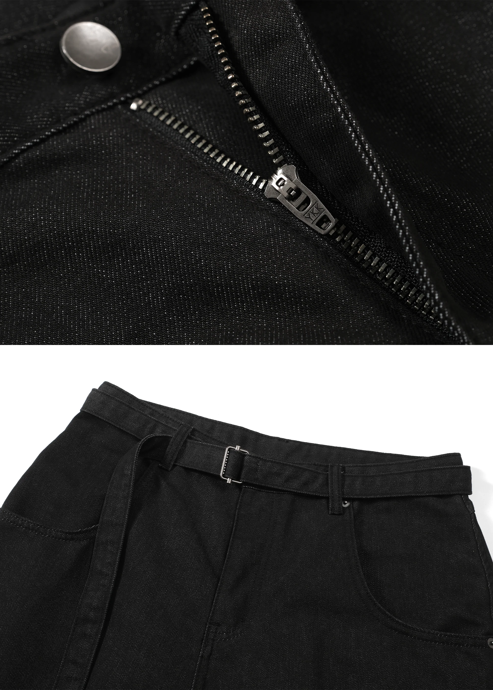 Jeans with Adjustable Waistband - Image 5