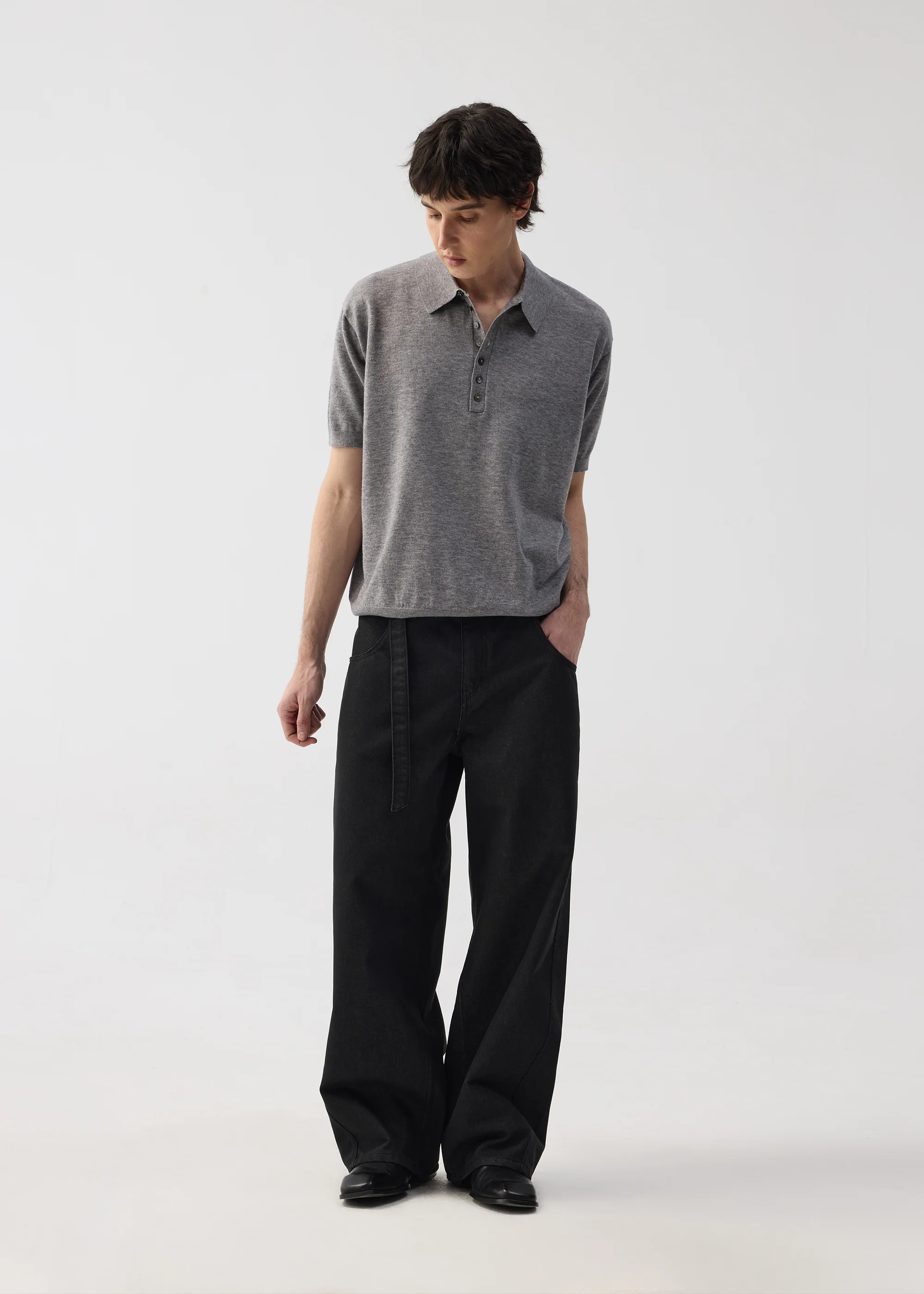 Jeans with Adjustable Waistband - Image 7