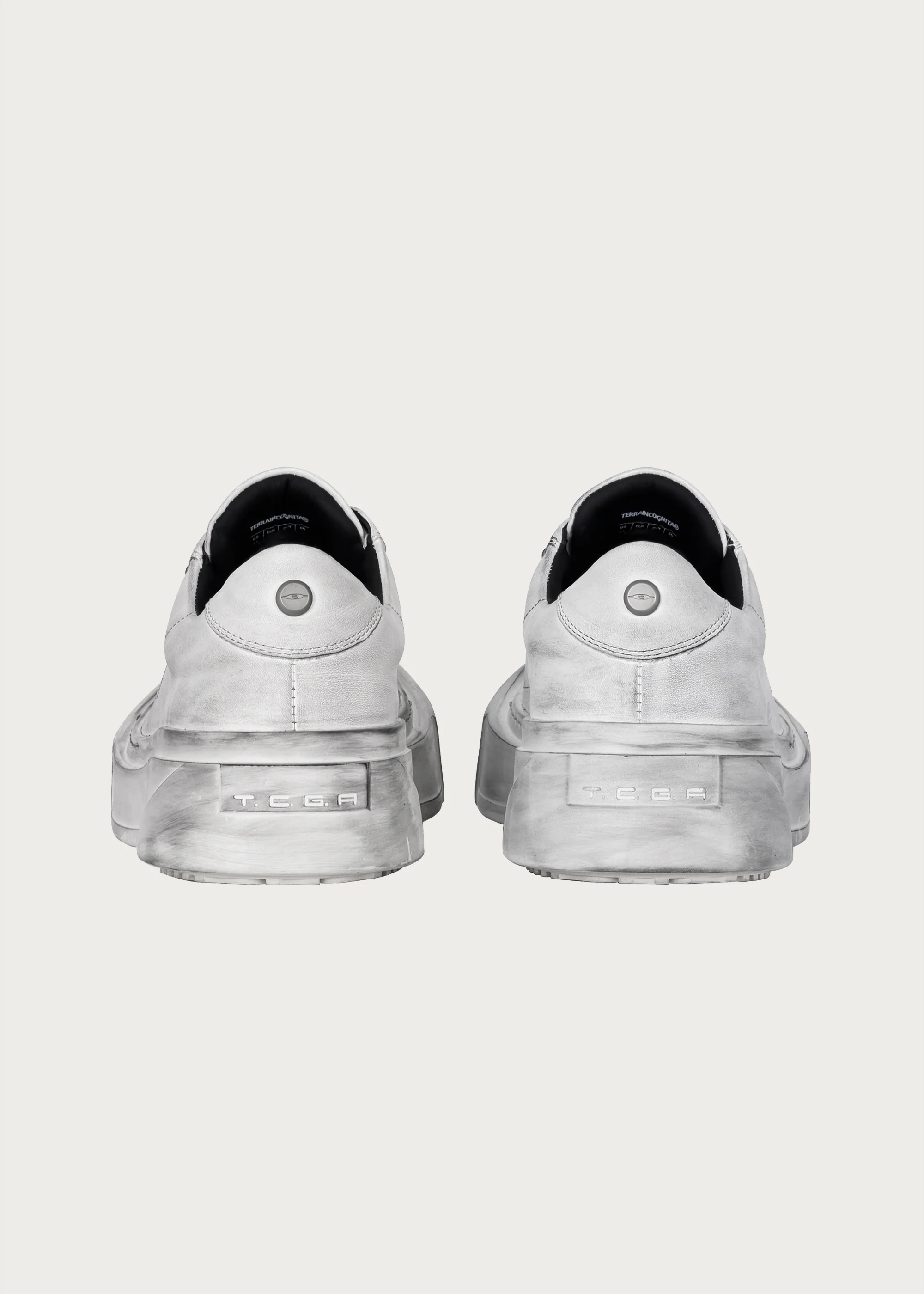 Lake moon skateboard shoes Dirty white - Image 12