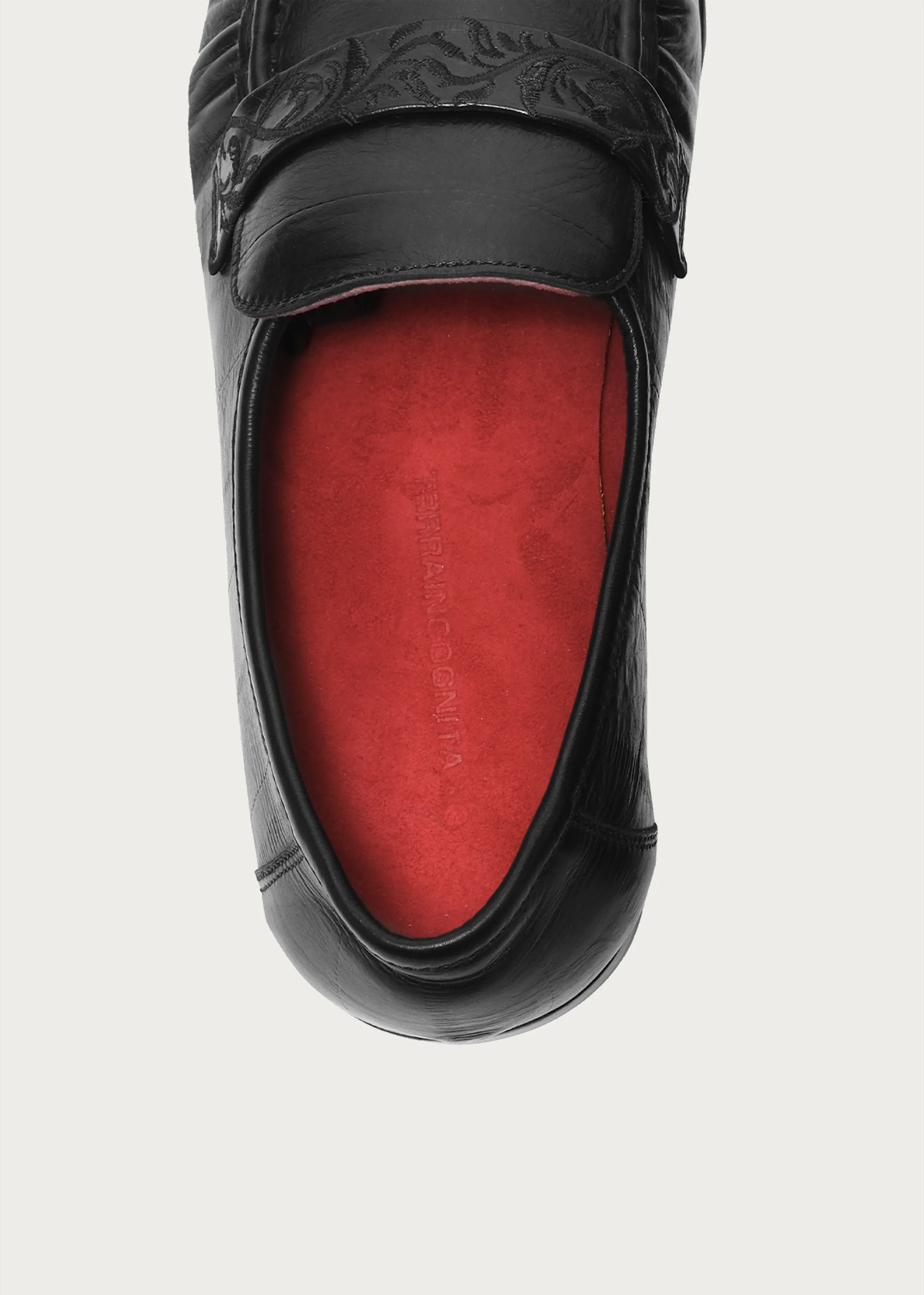 Loafers Vine-engraved Elegant black - Image 11