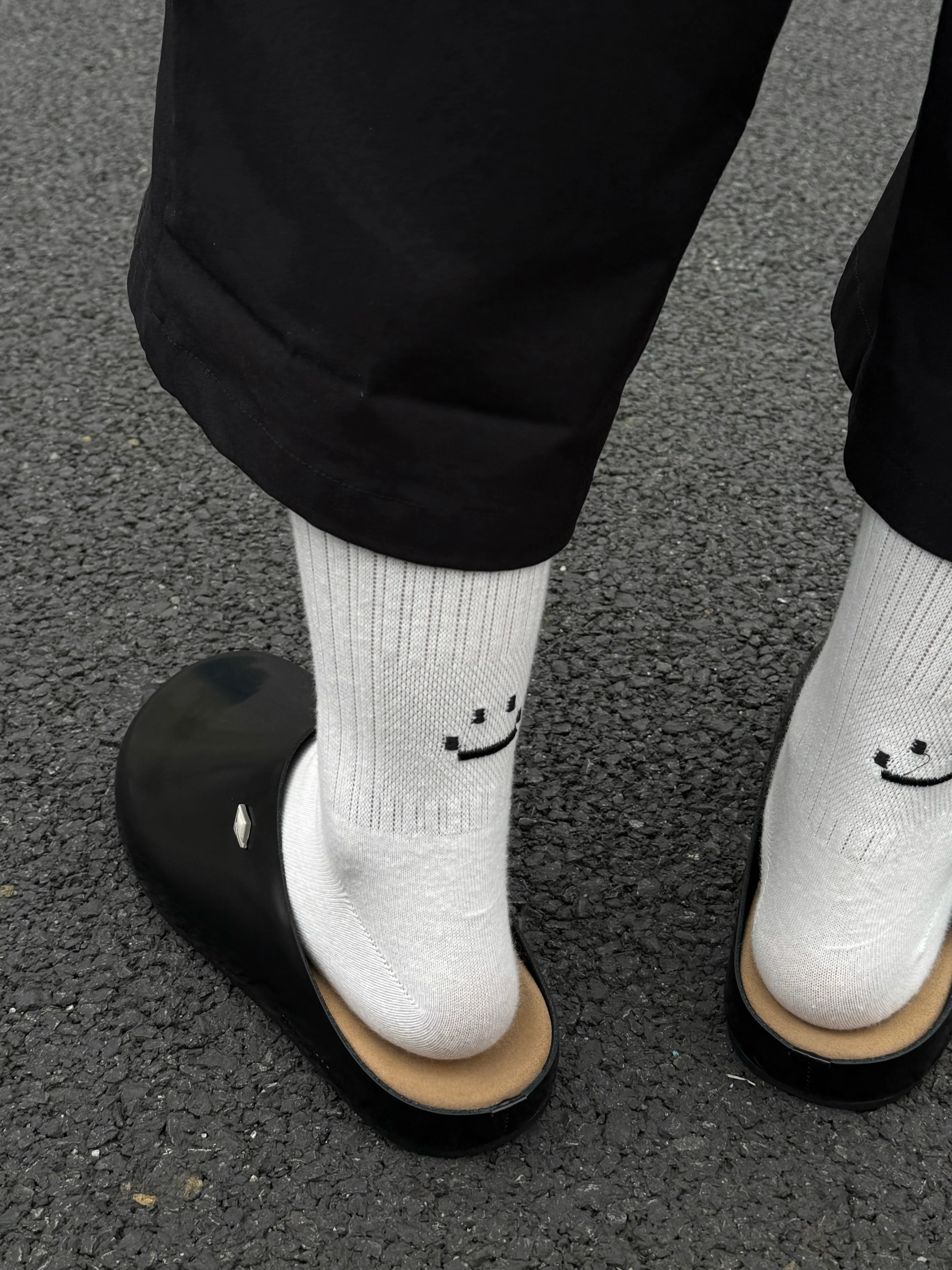 Clogs"Star emblem3.0"Glossy-black - Image 3