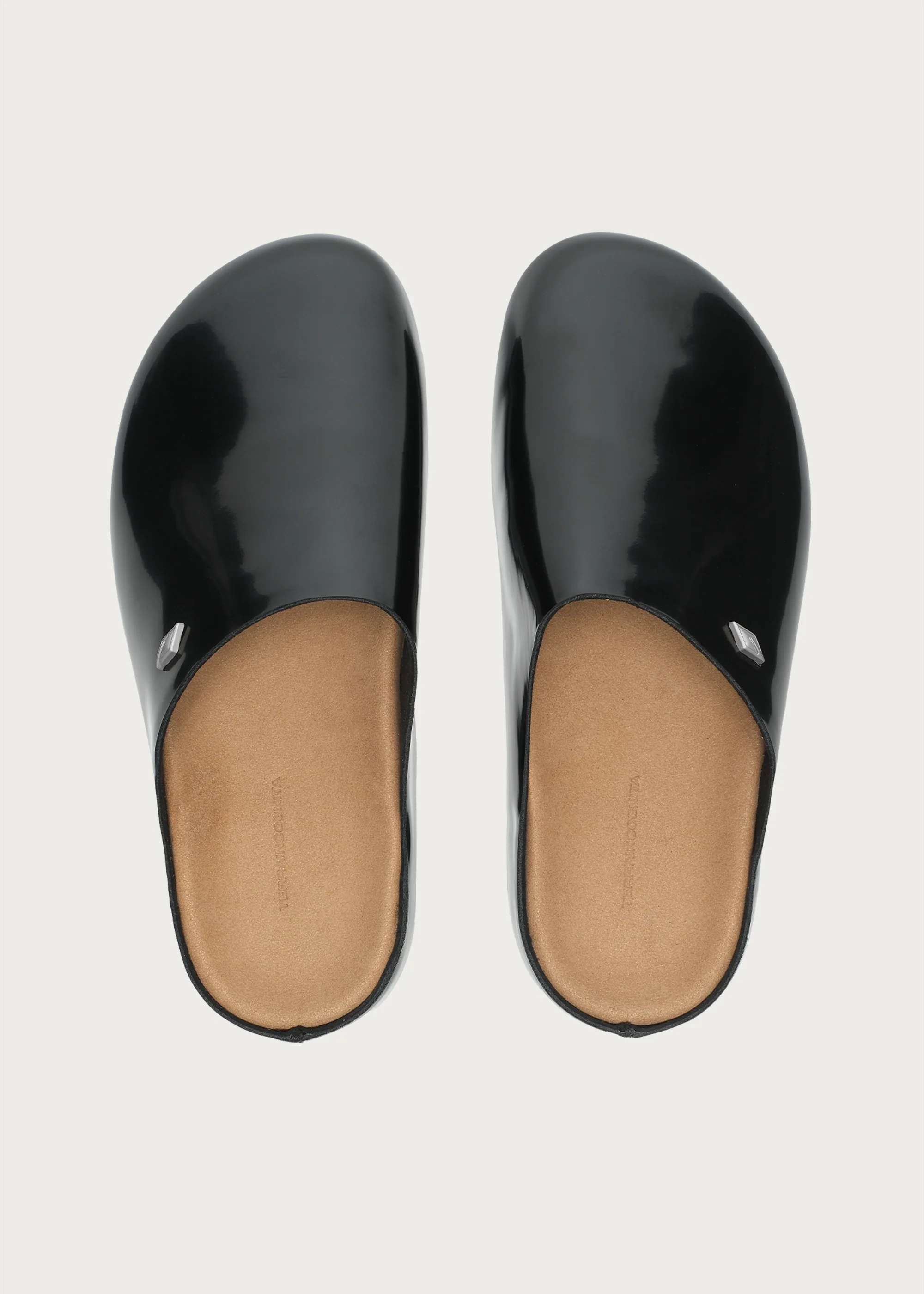 Clogs"Star emblem3.0"Glossy-black - Image 4