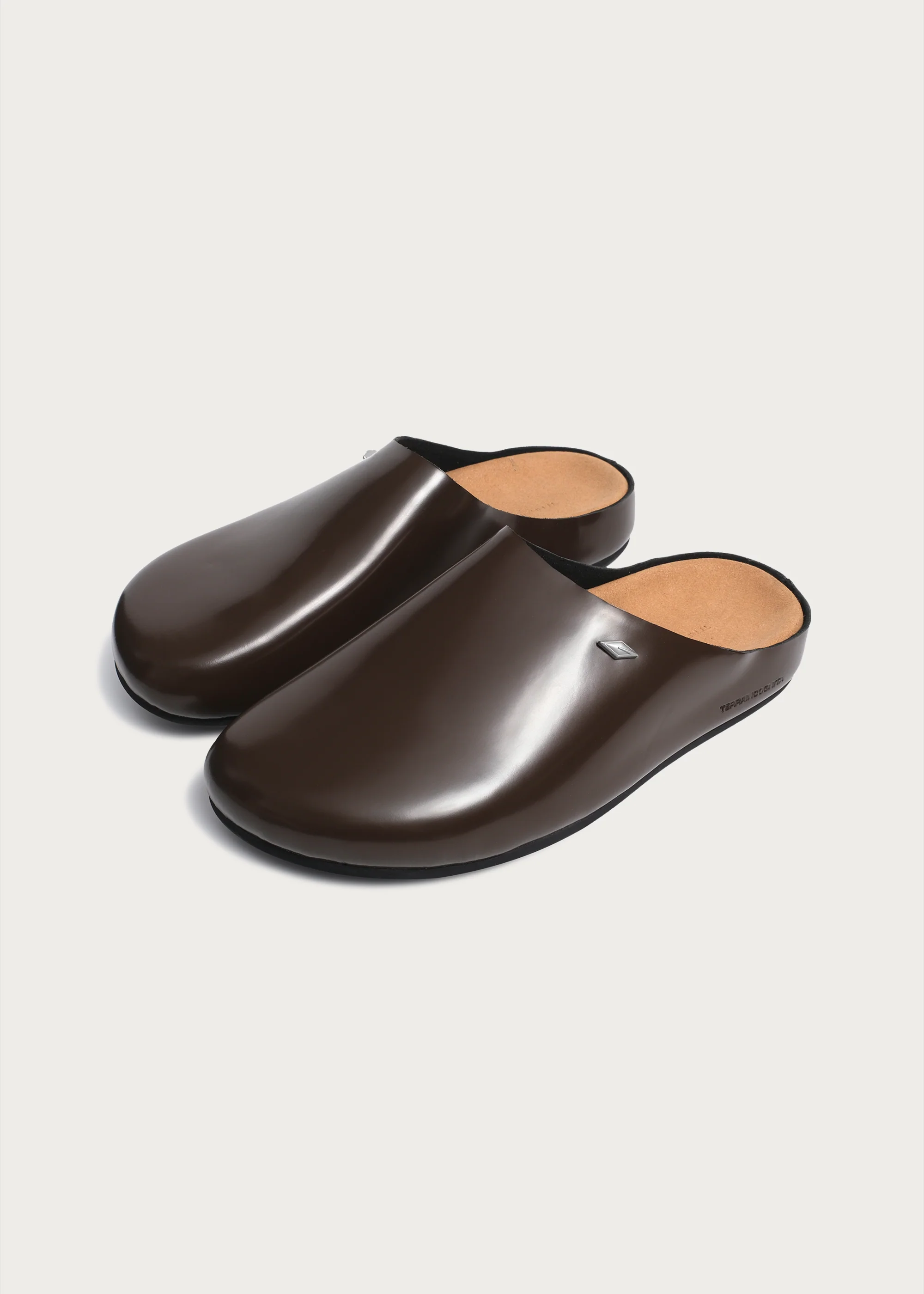 Clogs"Star emblem3.0"Glossy-brown - Image 10