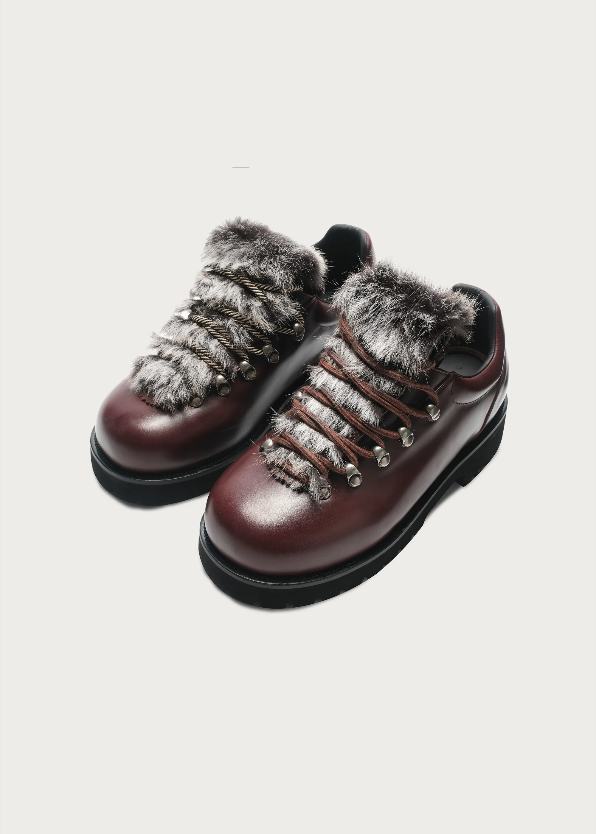 Outdoor-inspired hiking shoes Claret-red - Image 10