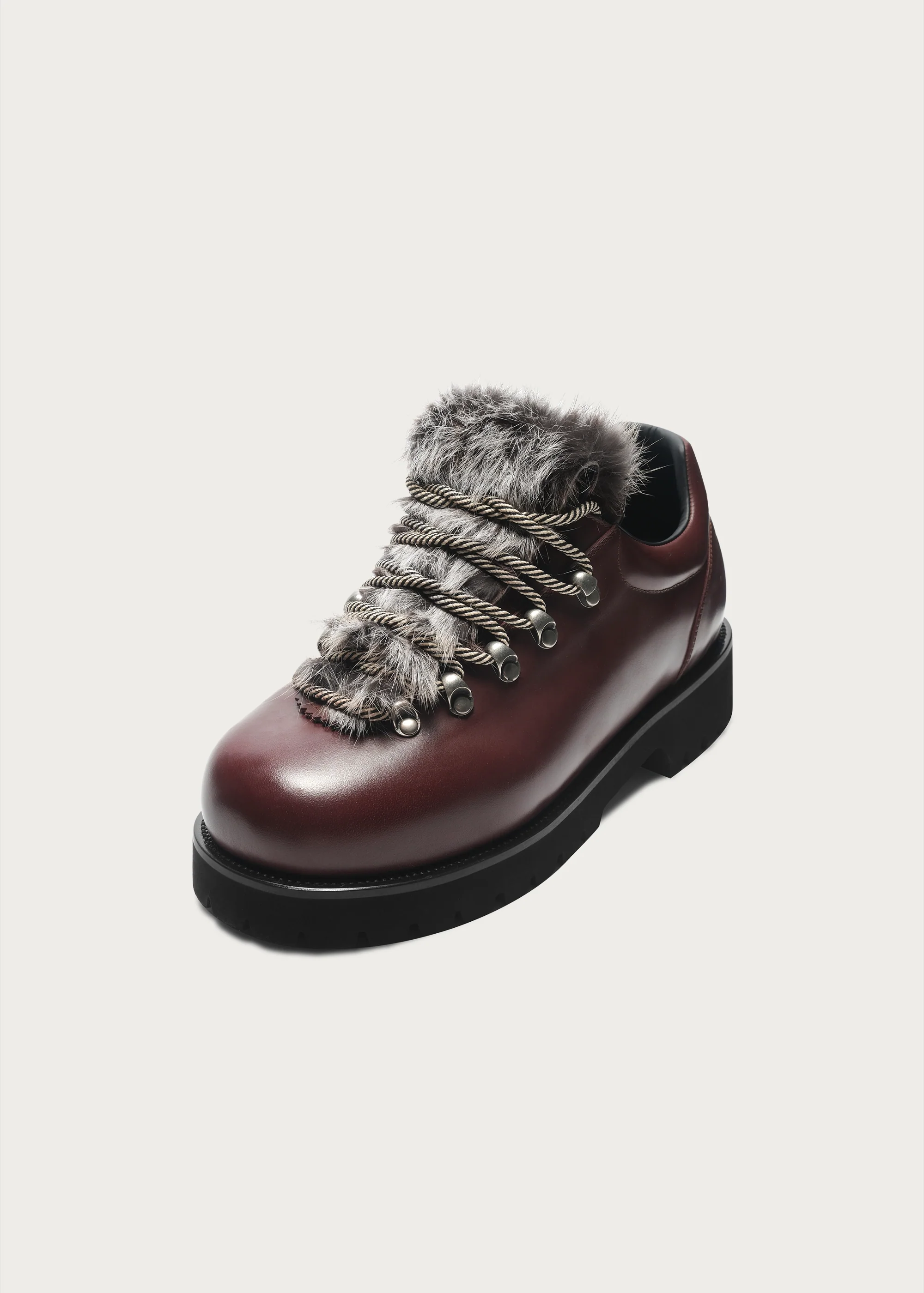 Outdoor-inspired hiking shoes Claret-red - Image 5