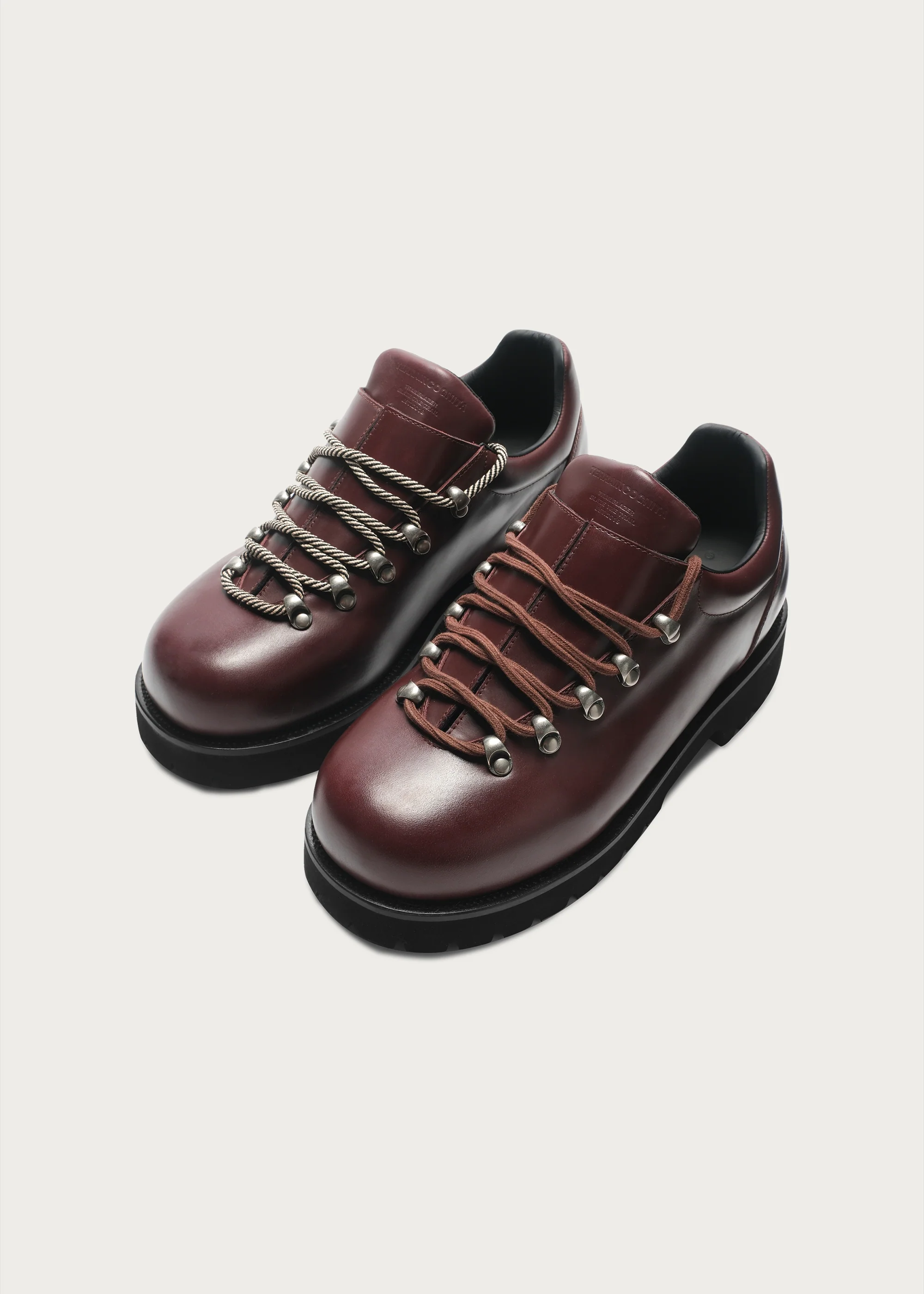 Outdoor-inspired hiking shoes Claret-red - Image 9