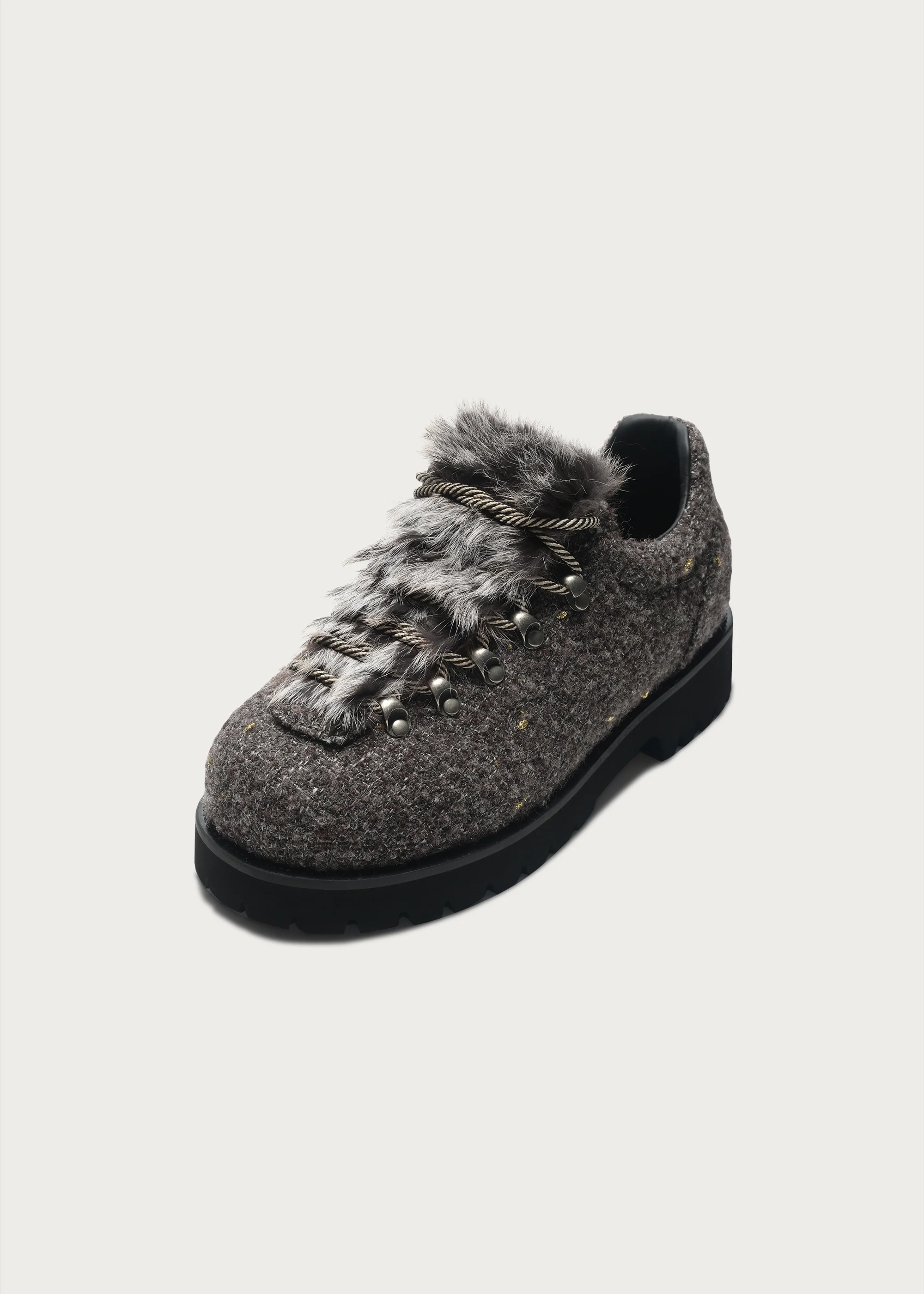 Outdoor-inspired hiking shoes Gray - Image 6