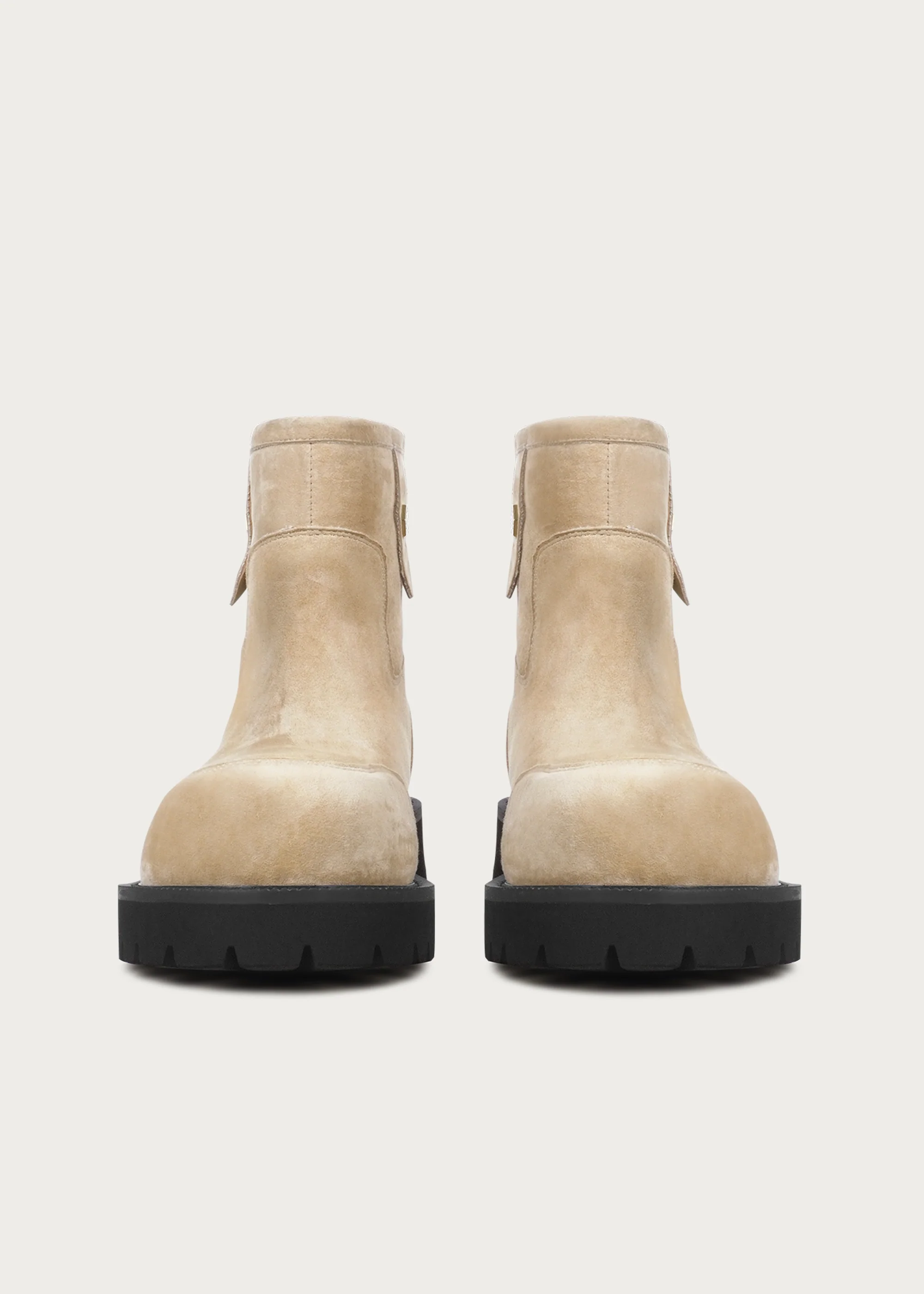 Snow boots Fleece Mid-top Light cream-brown - Image 6