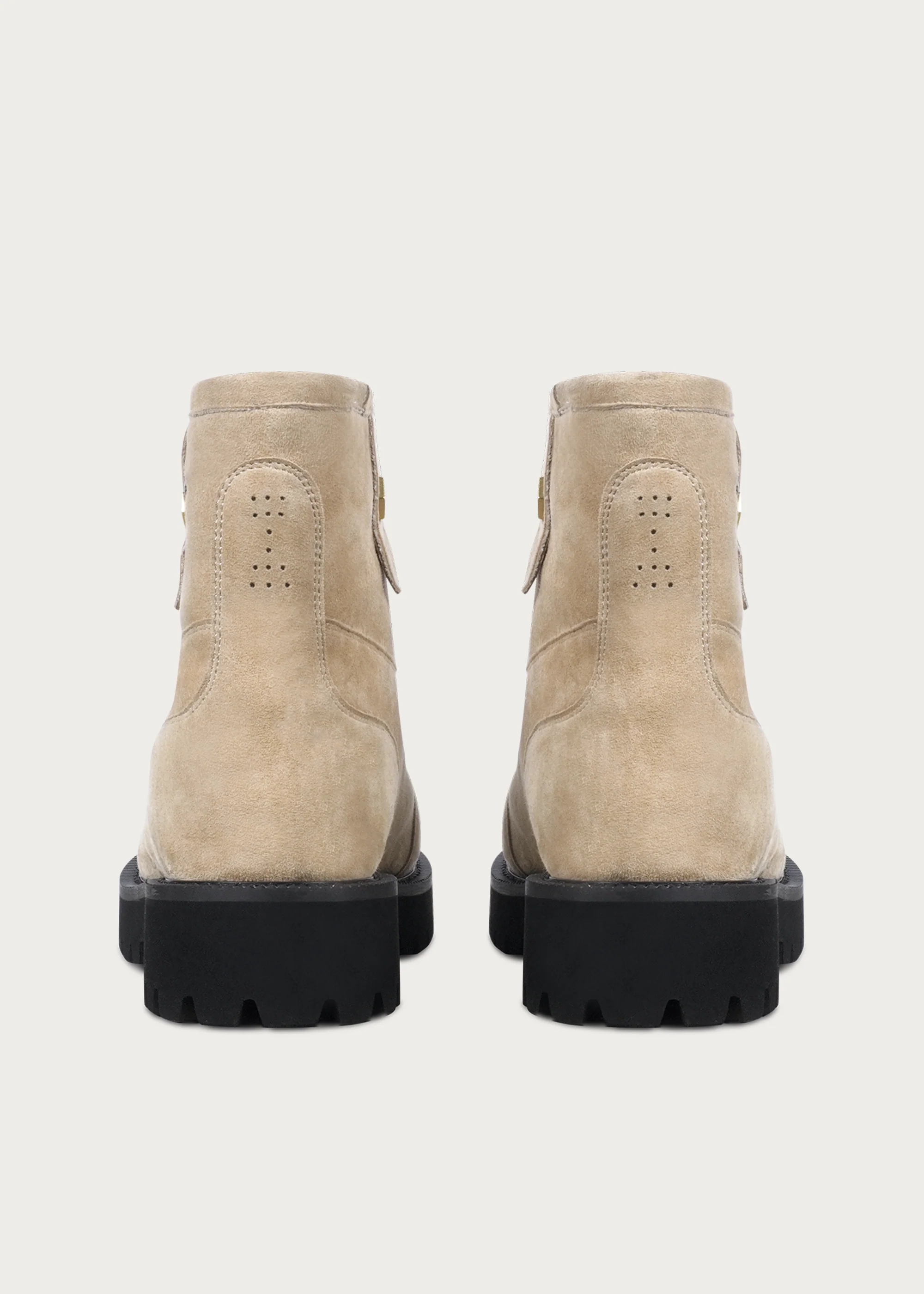 Snow boots Fleece Mid-top Light cream-brown - Image 7