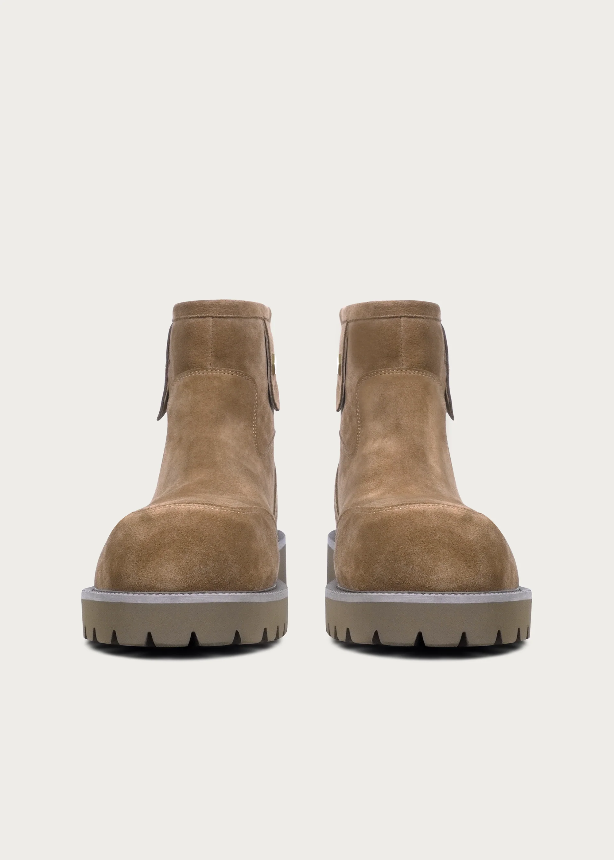 Snow boots Fleece Mid-top Light coffee-brown - Image 8