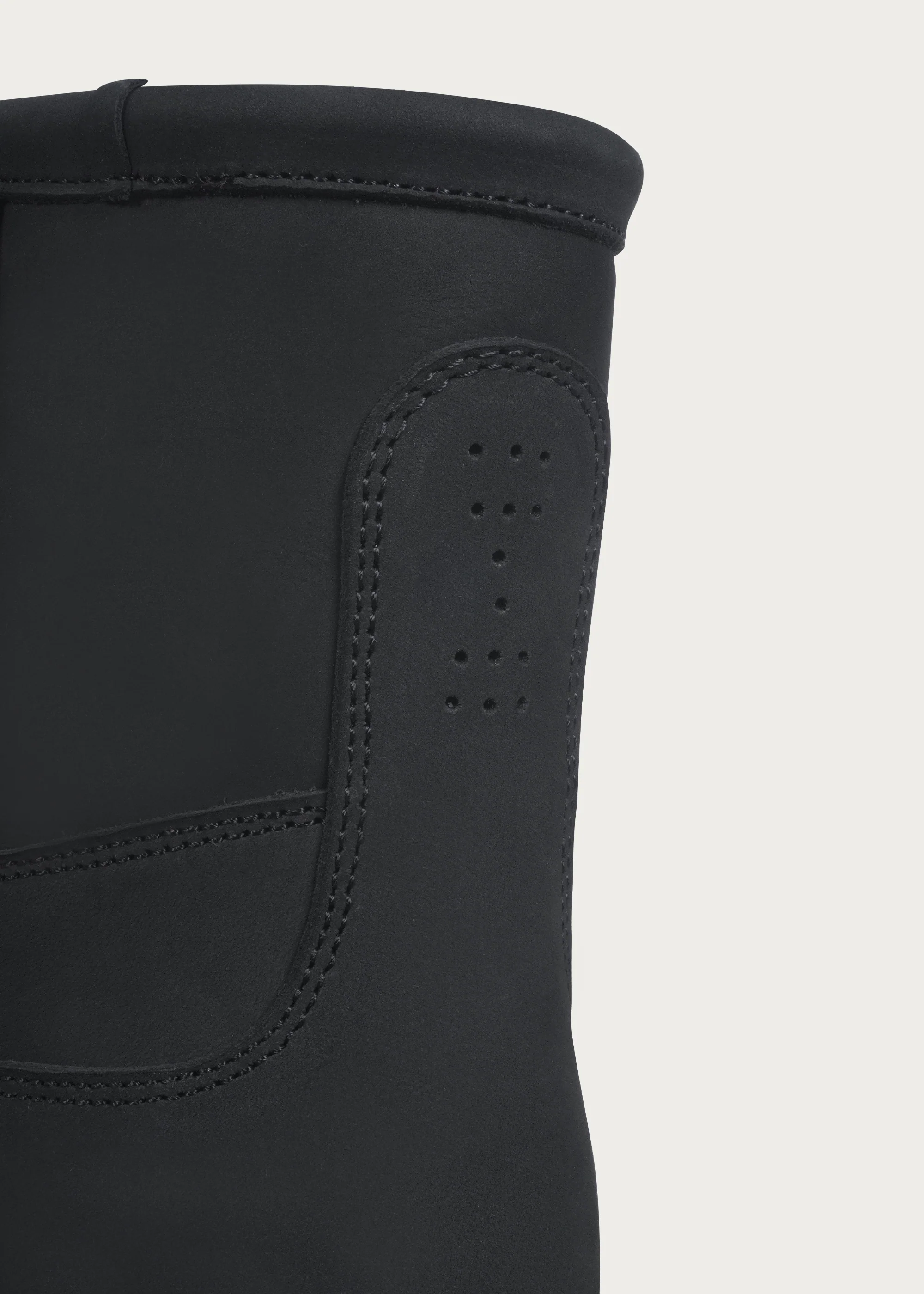 Snow boots Fleece Mid-top Matte black - Image 12
