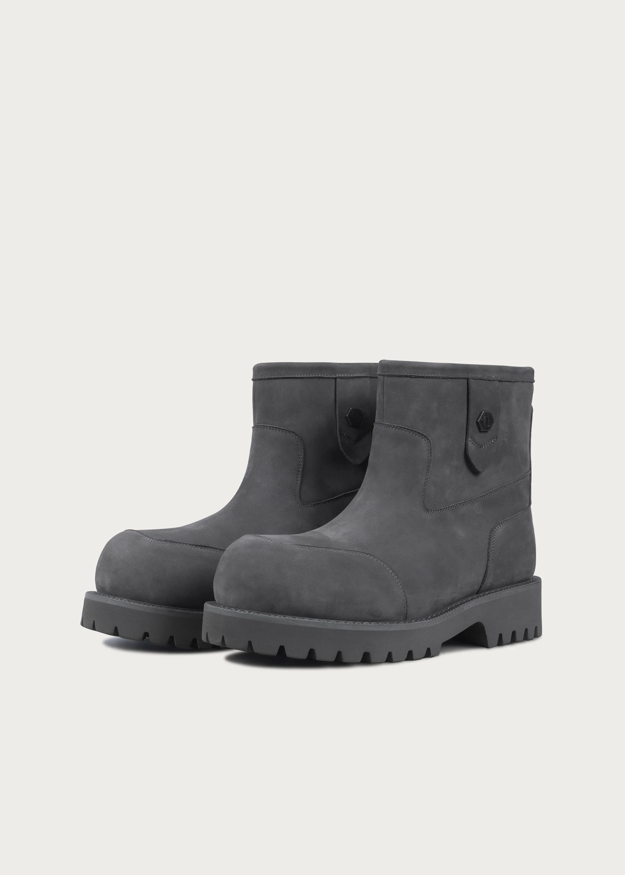 Snow boots Fleece Mid-top Misty gray - Image 5