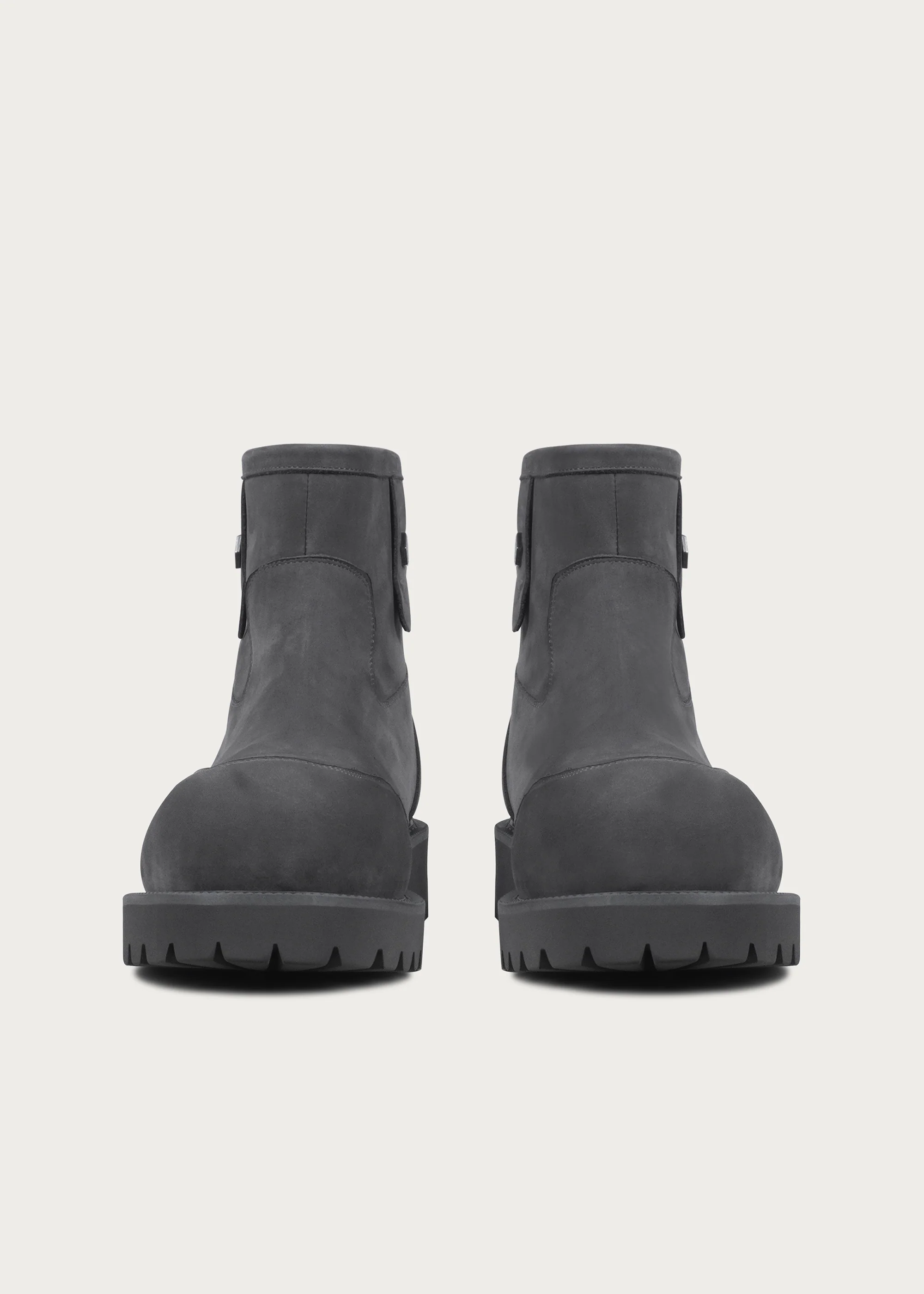 Snow boots Fleece Mid-top Misty gray - Image 6