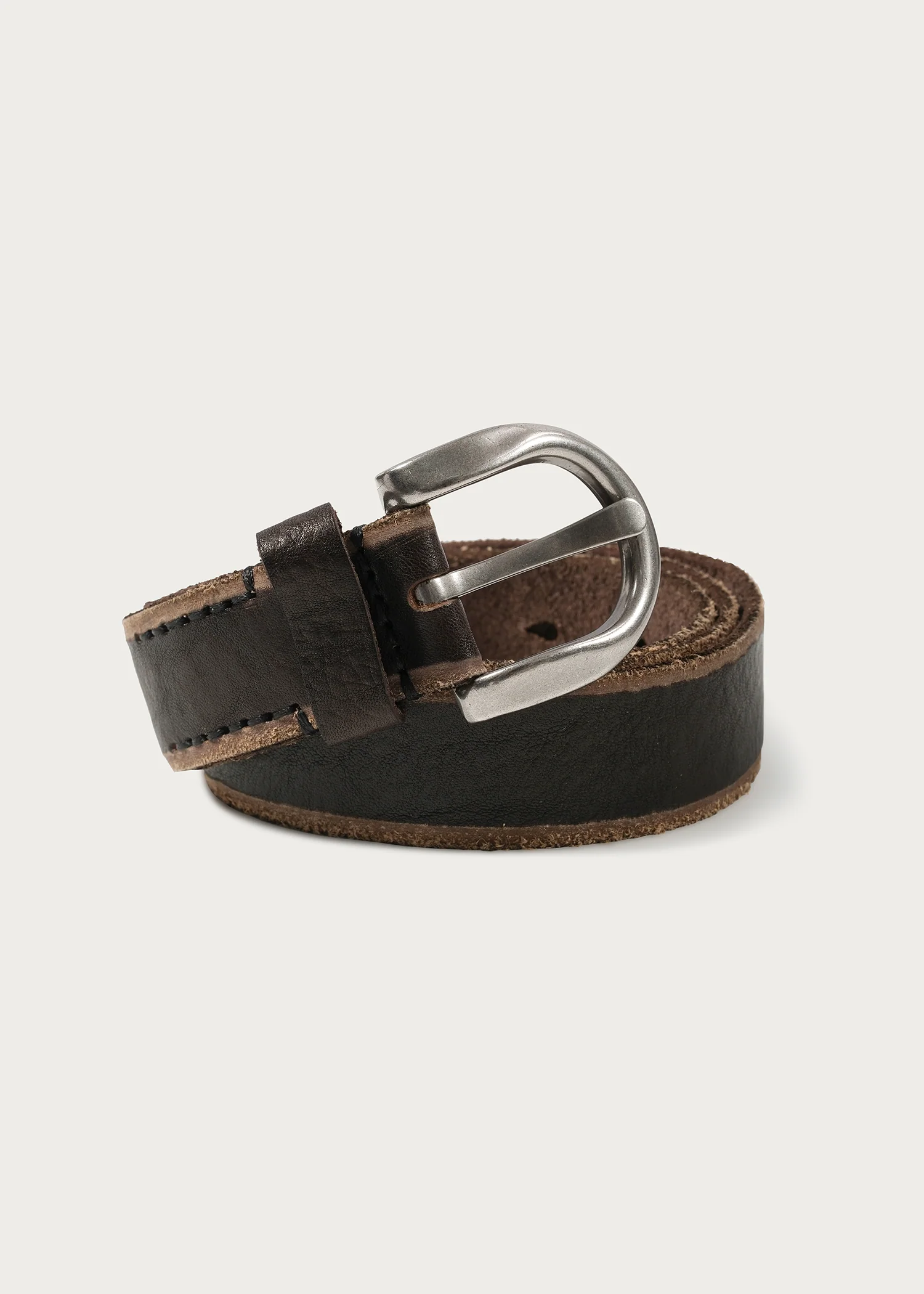 TERRA Hand-Rubbed Cowhide Belt - Image 3