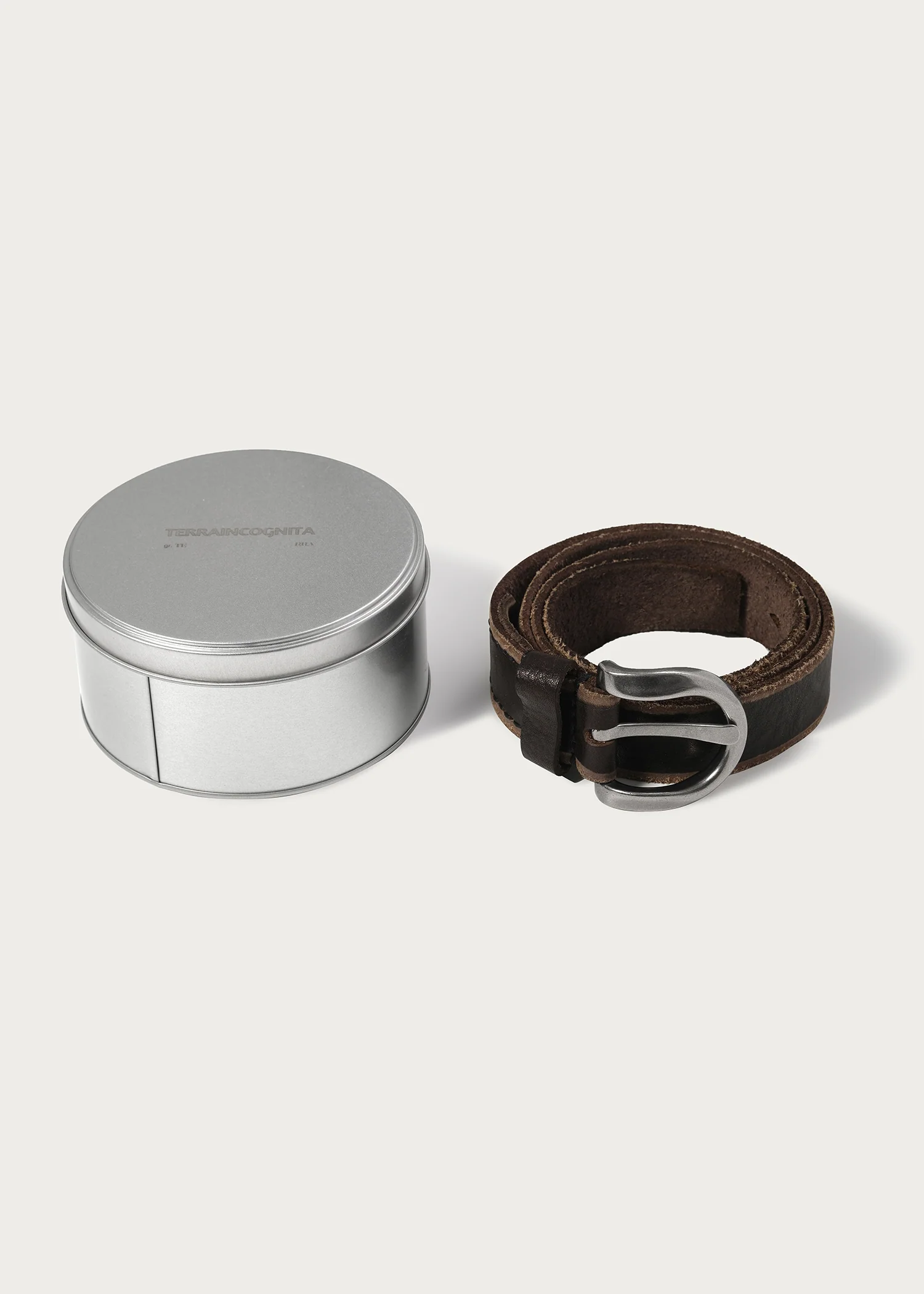 TERRA Hand-Rubbed Cowhide Belt - Image 5