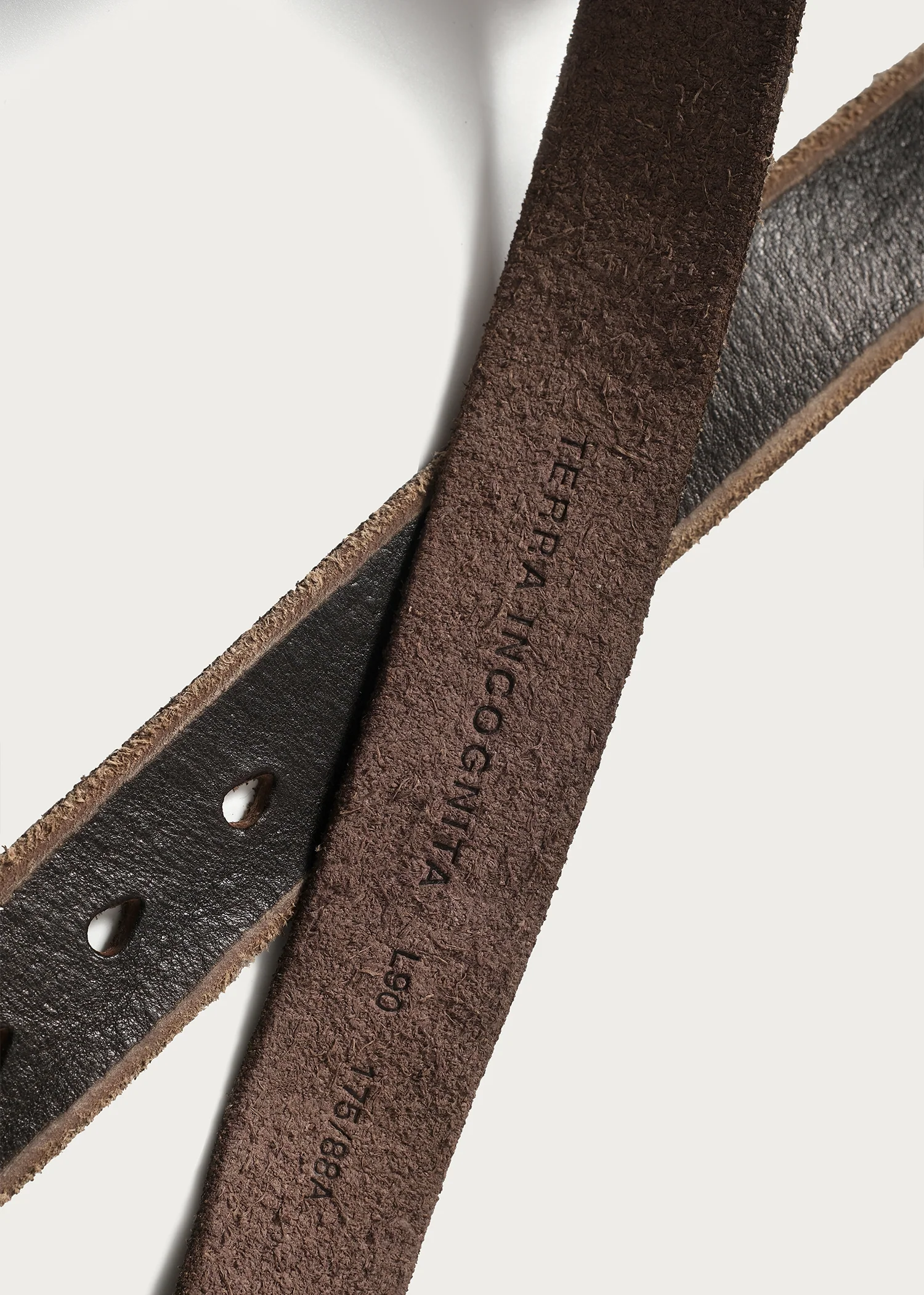 TERRA Hand-Rubbed Cowhide Belt - Image 6