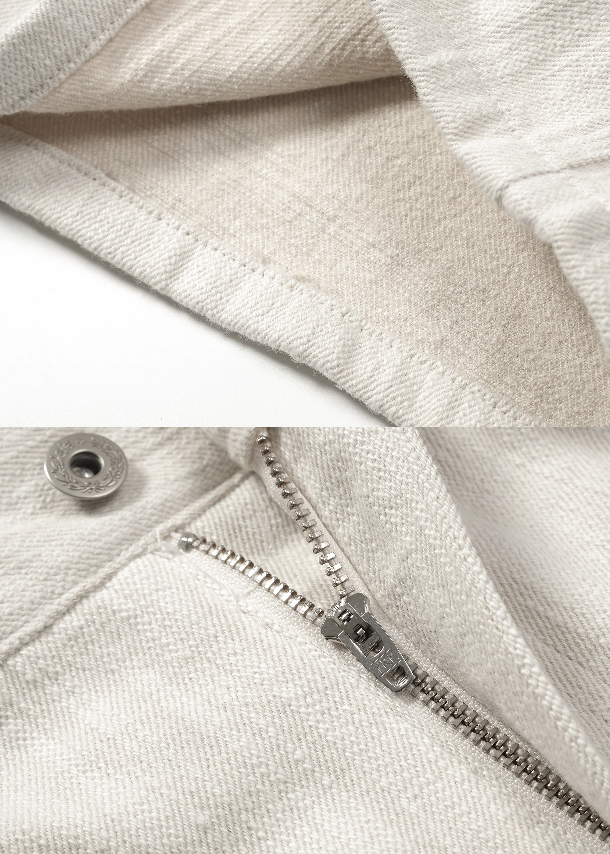 Textured Wool-Blend Casual Trousers - Image 4
