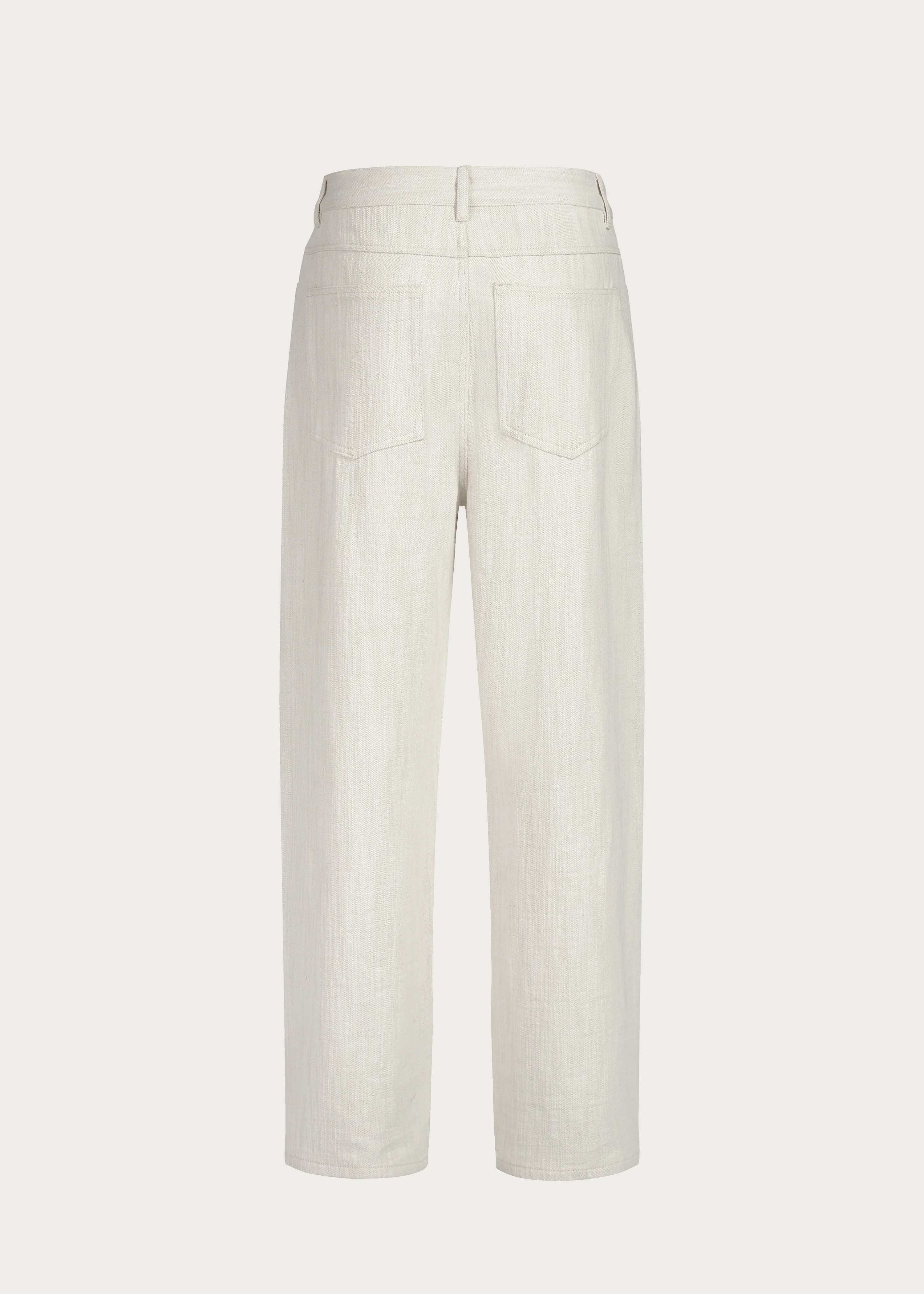 Textured Wool-Blend Casual Trousers - Image 6