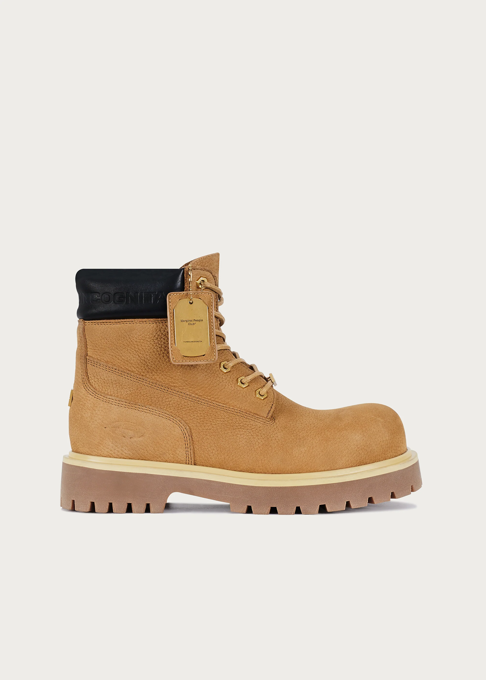 Workwear Cowhide boots Khaki - Image 10