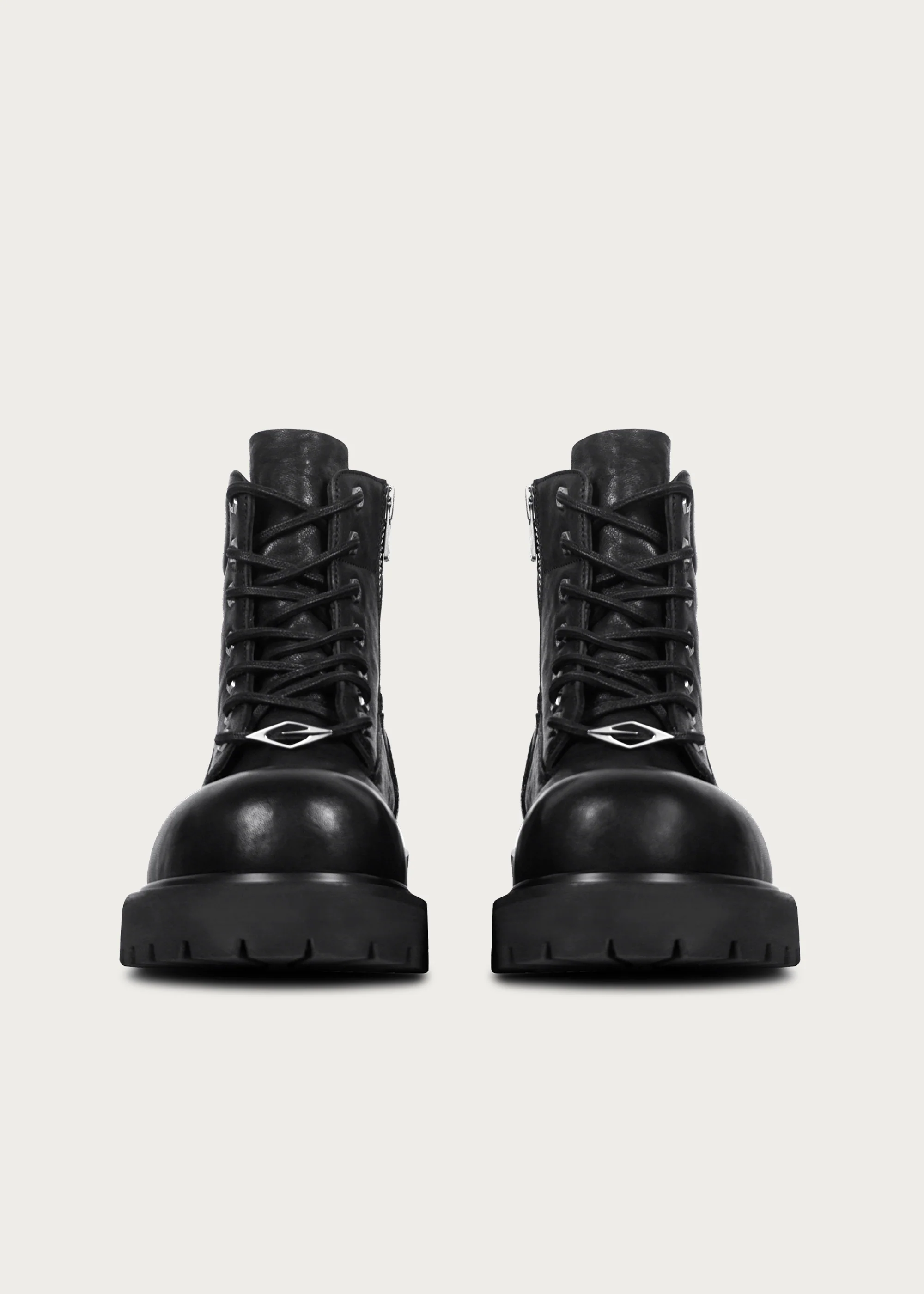 Workwear horsehide boots Black - Image 6