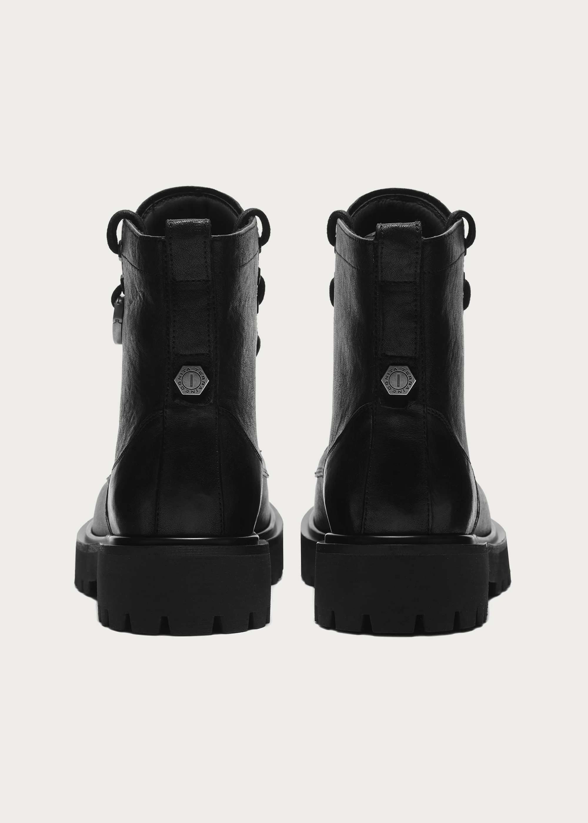 Workwear horsehide Zipper boots Black - Image 6