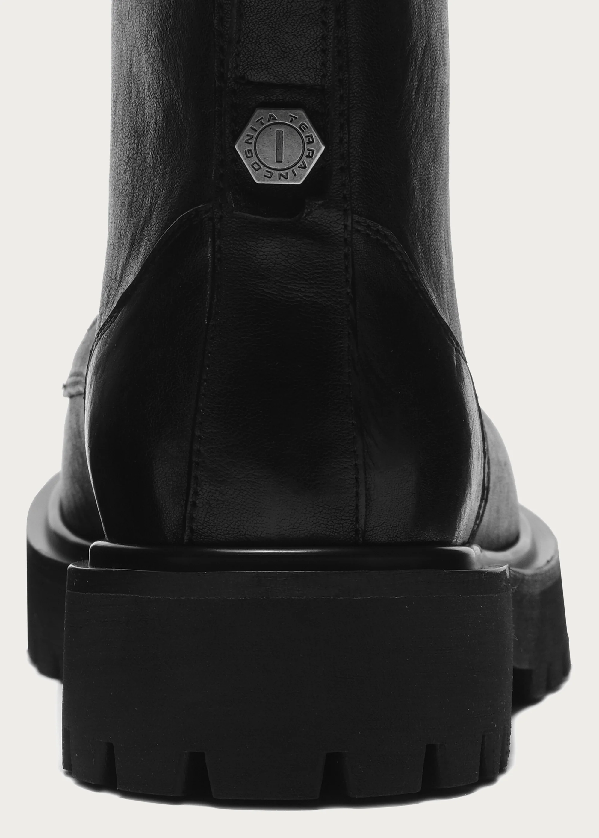 Workwear horsehide Zipper boots Black - Image 9