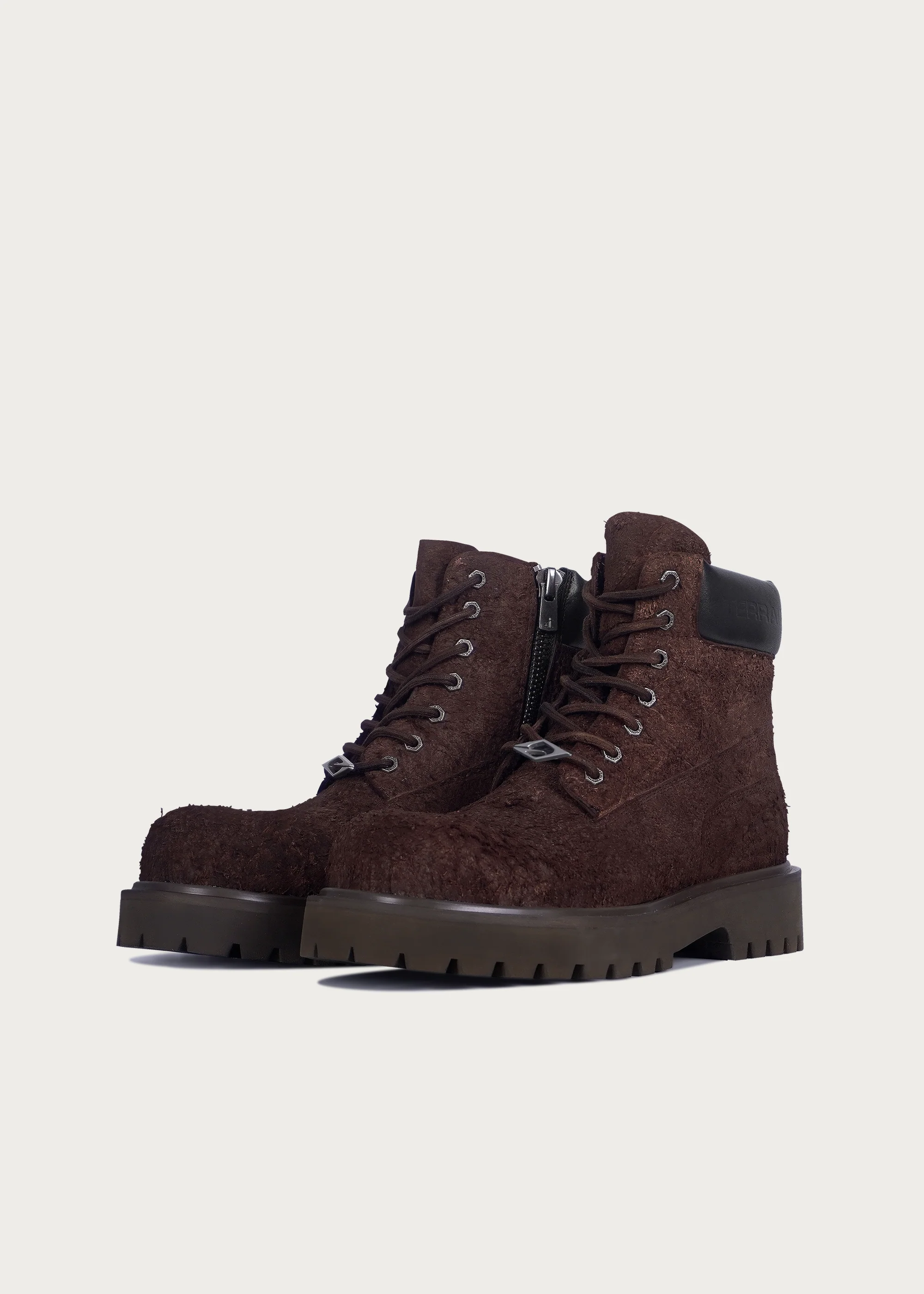 Workwear Suede leather boots Brownish red - Image 7