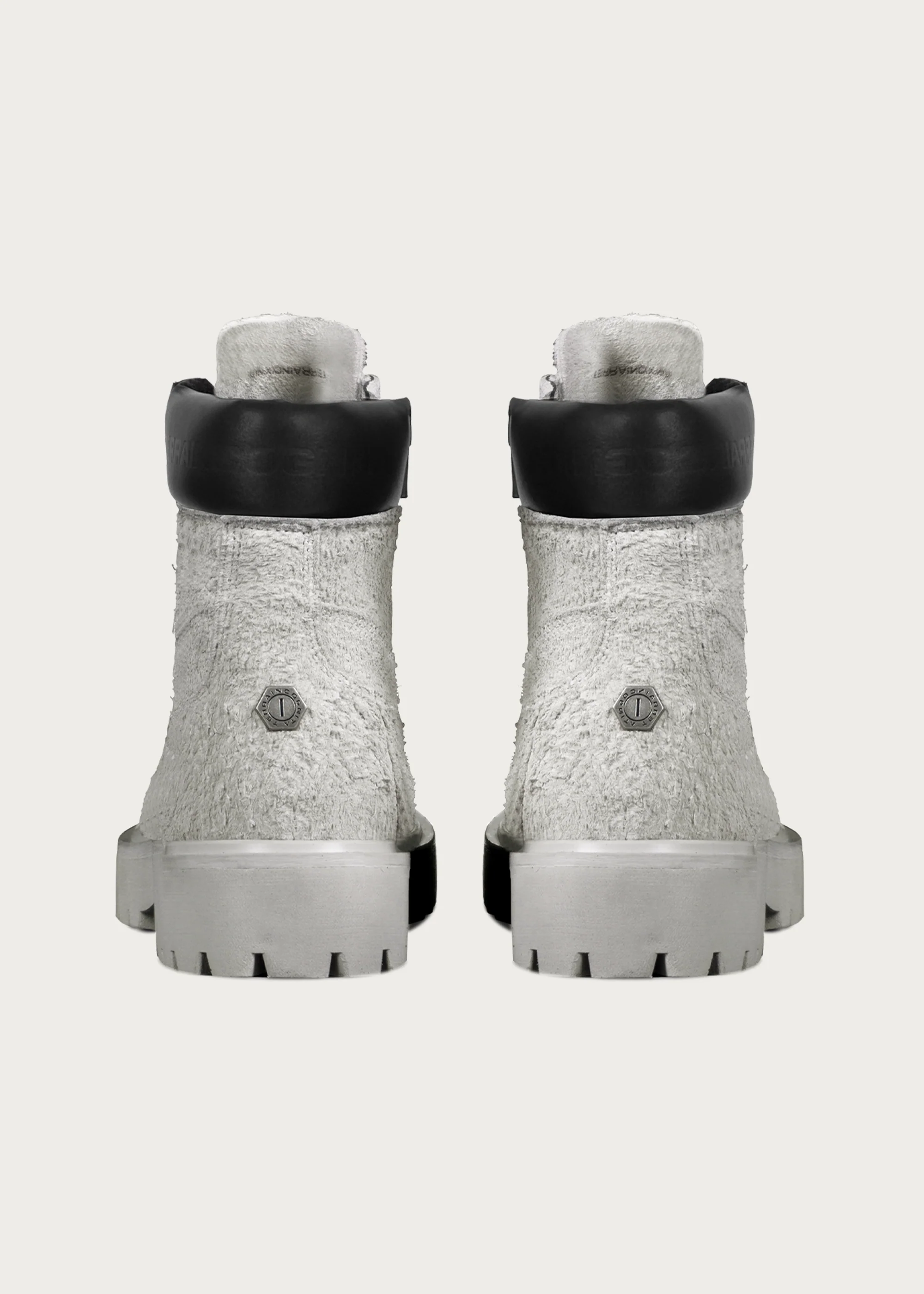 Workwear Suede leather boots Cloud gray - Image 5